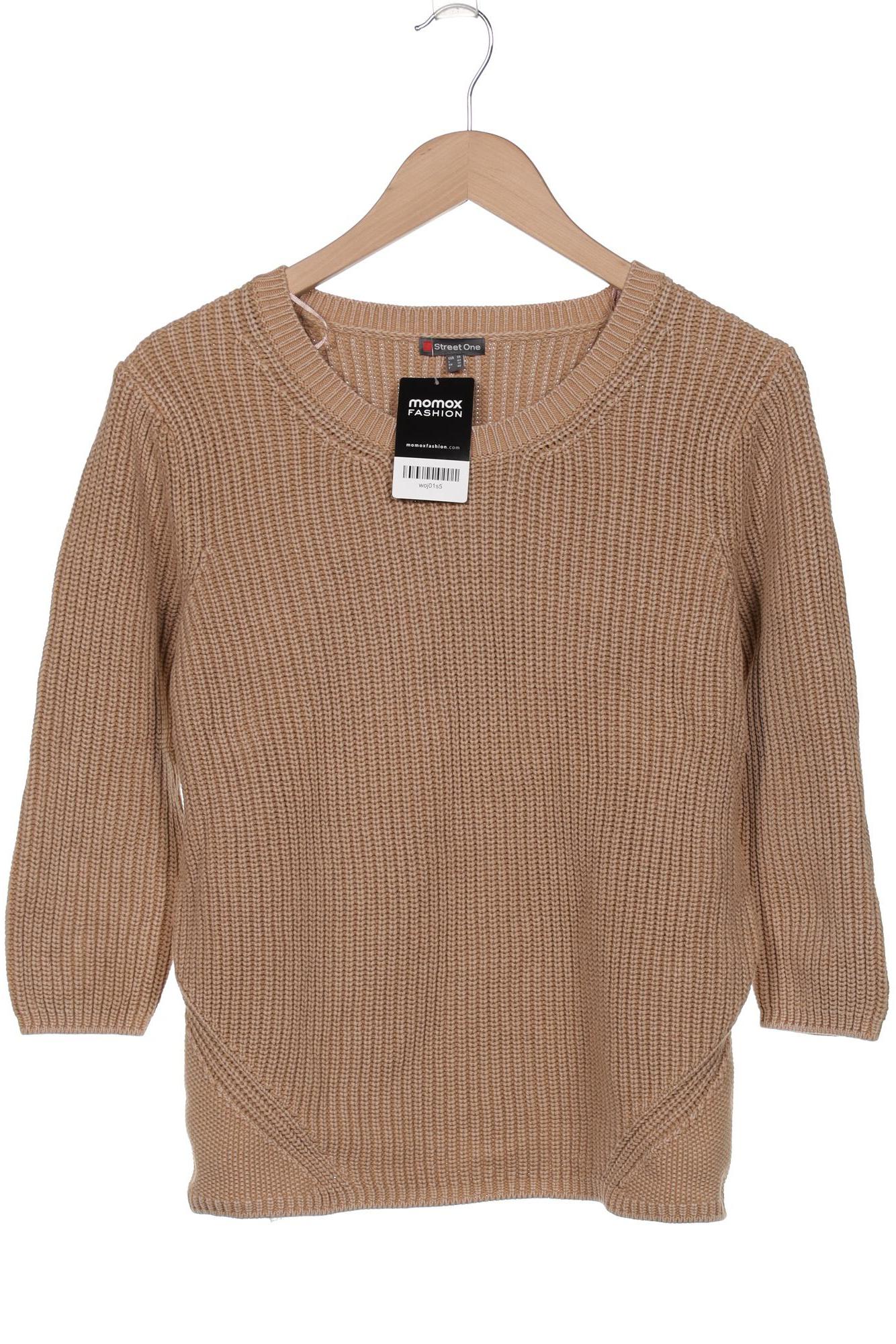 

Street One Damen Pullover, beige, Gr. 38