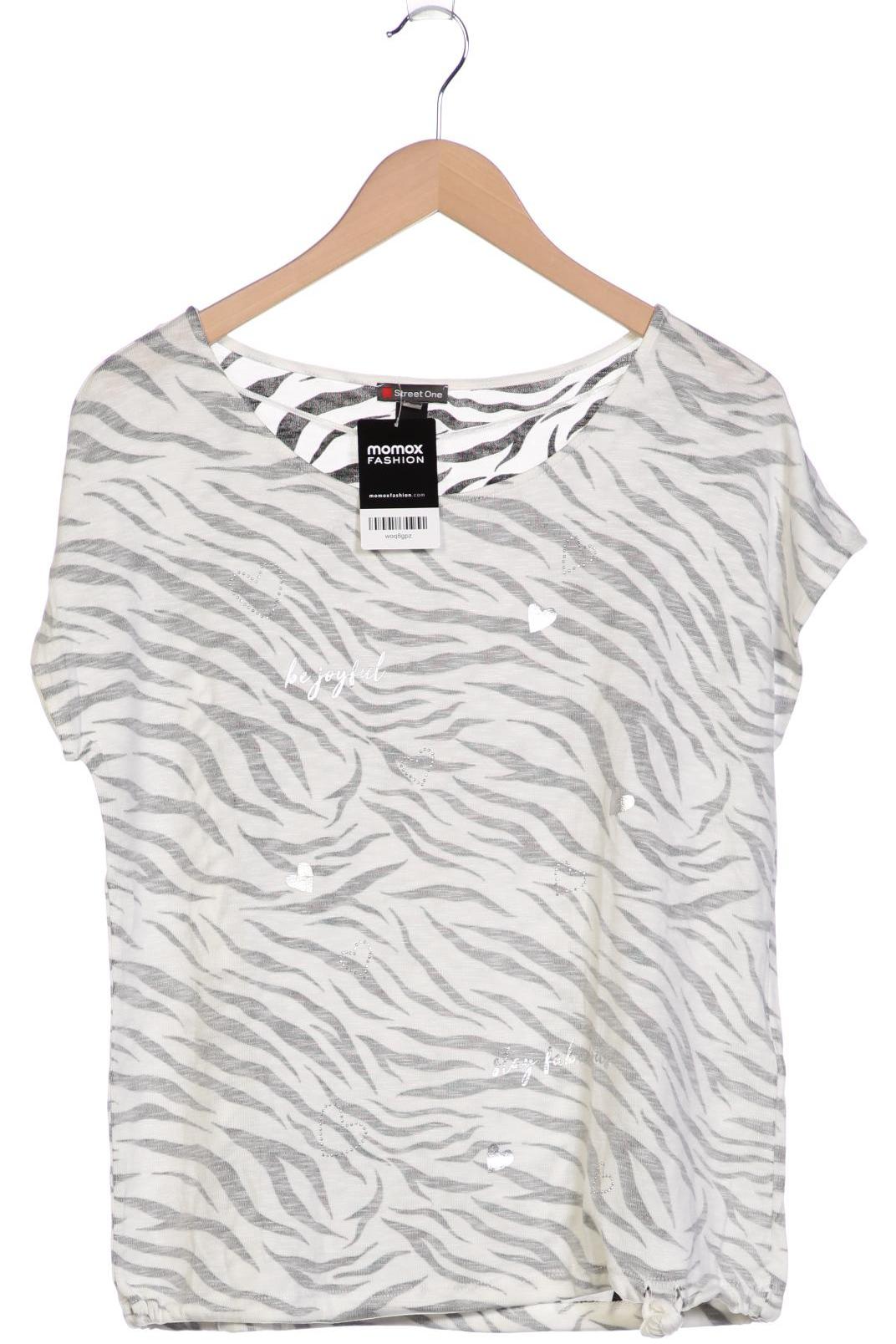 

Street One Damen T-Shirt, grau, Gr. 36