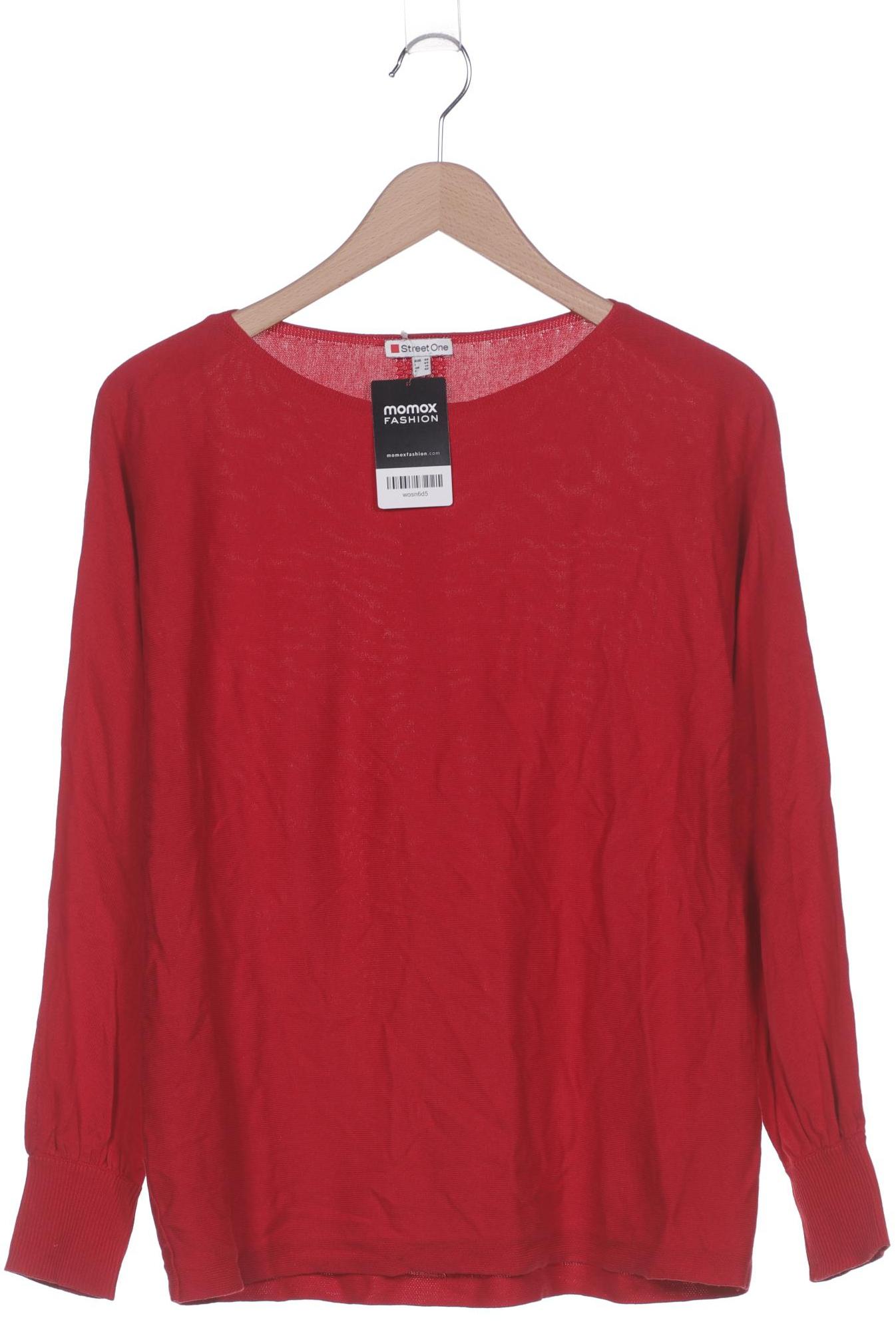 

Street One Damen Pullover, rot, Gr. 40