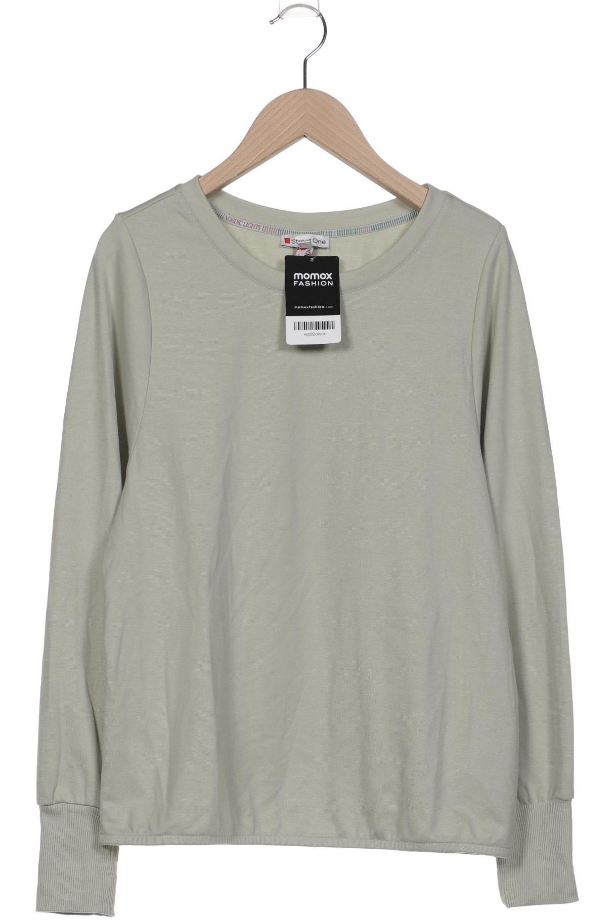 

Street One Damen Sweatshirt, hellgrün, Gr. 36