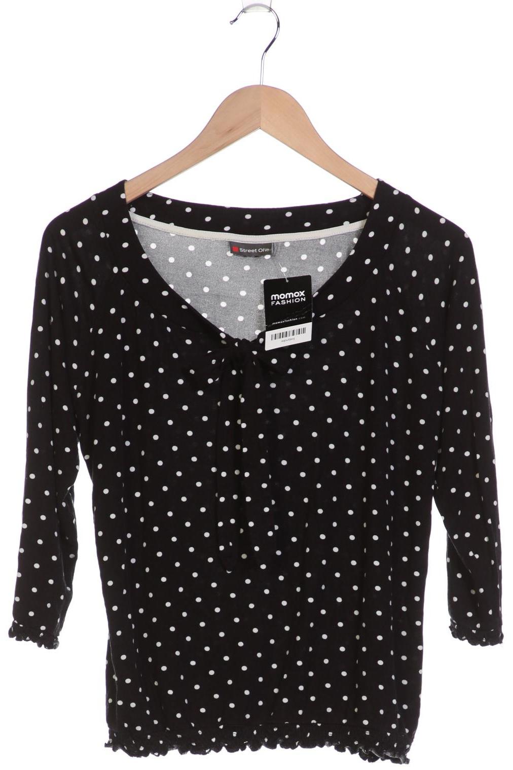 

Street One Damen Langarmshirt, schwarz, Gr. 38