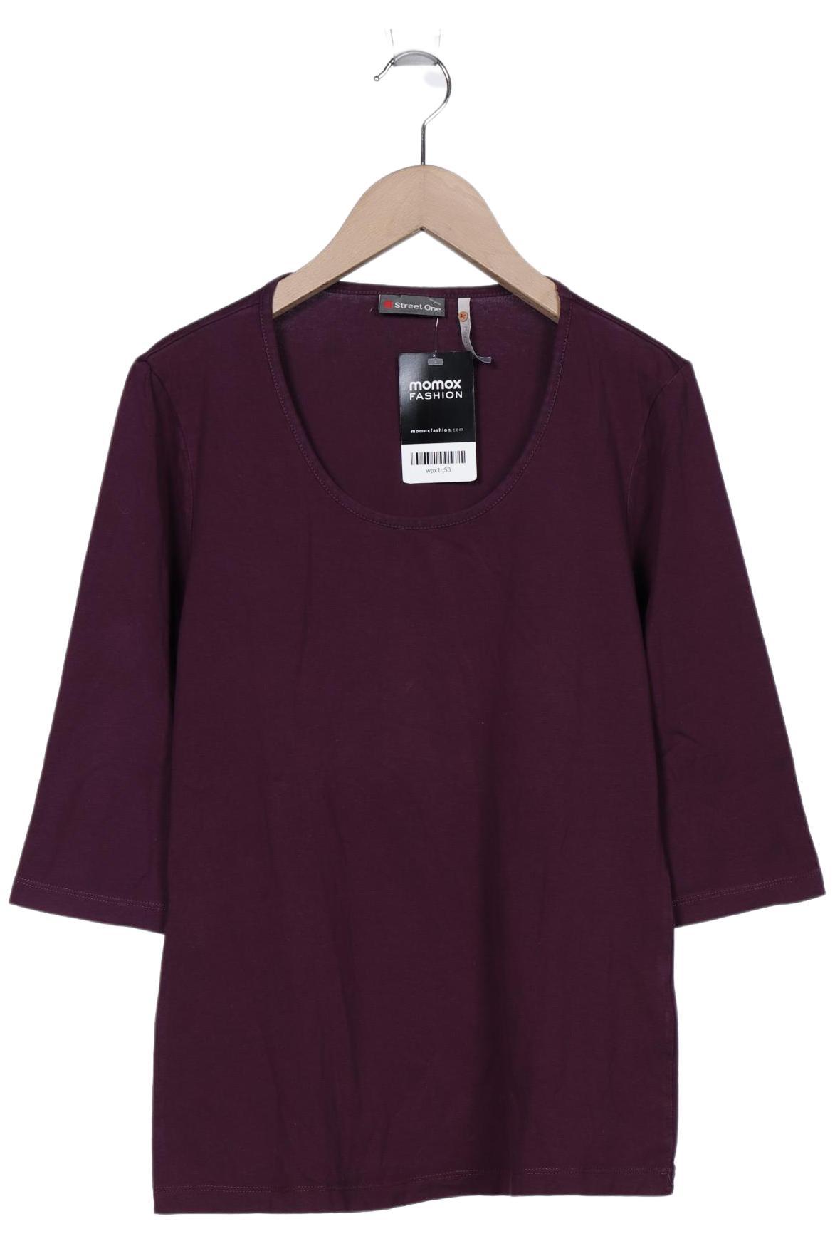 

Street One Damen T-Shirt, flieder, Gr. 40