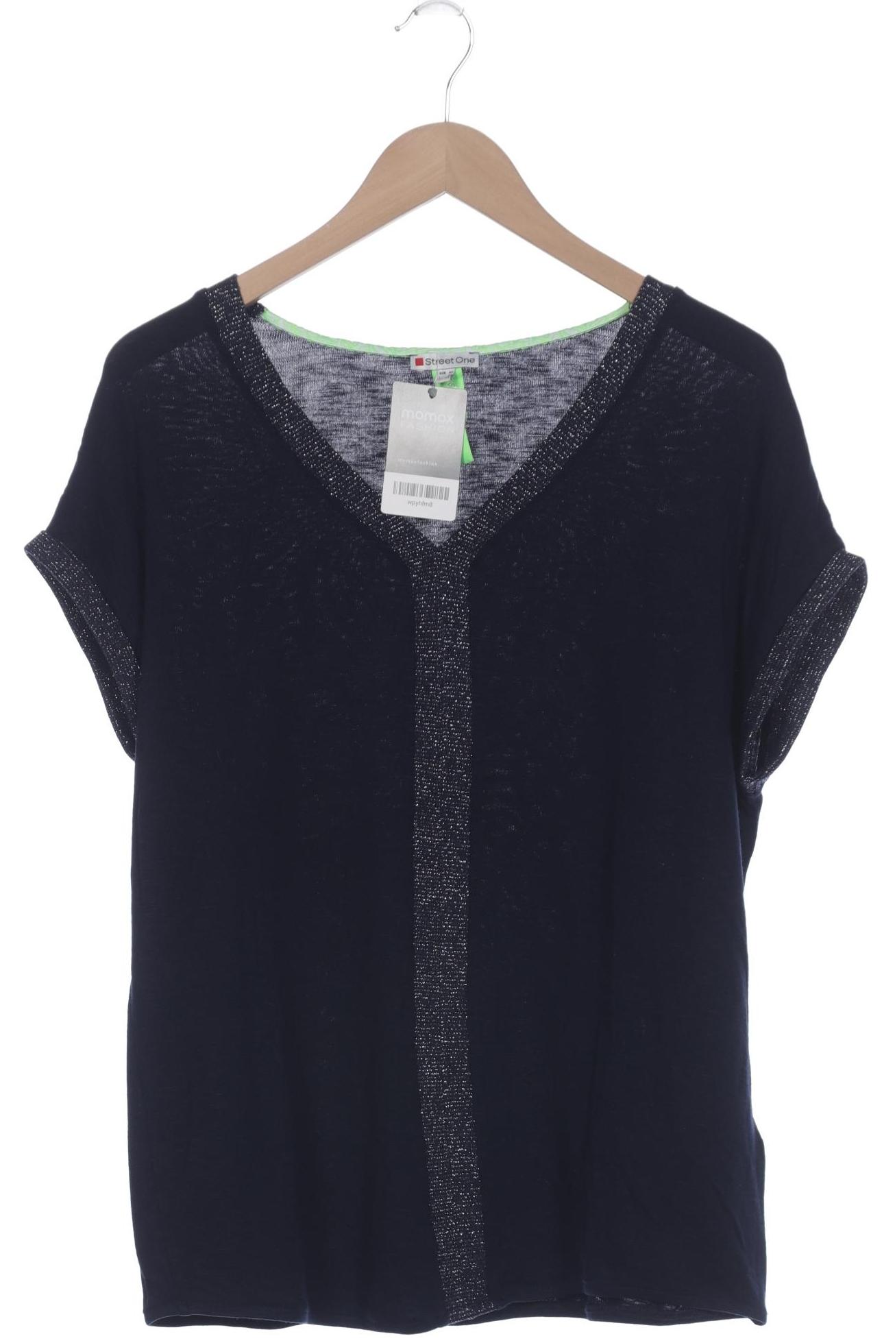 

Street One Damen T-Shirt, marineblau, Gr. 42