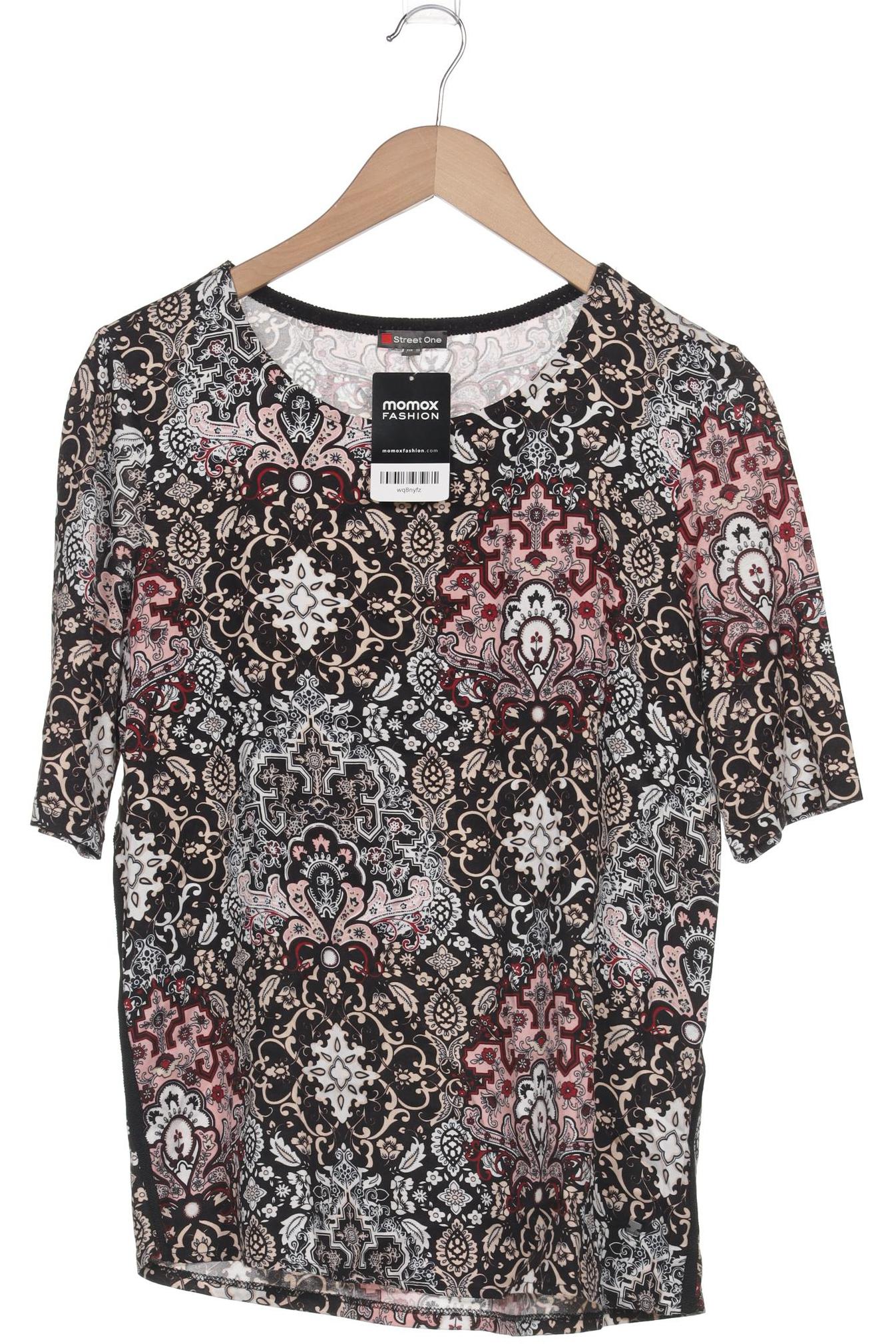 

Street One Damen T-Shirt, schwarz, Gr. 38