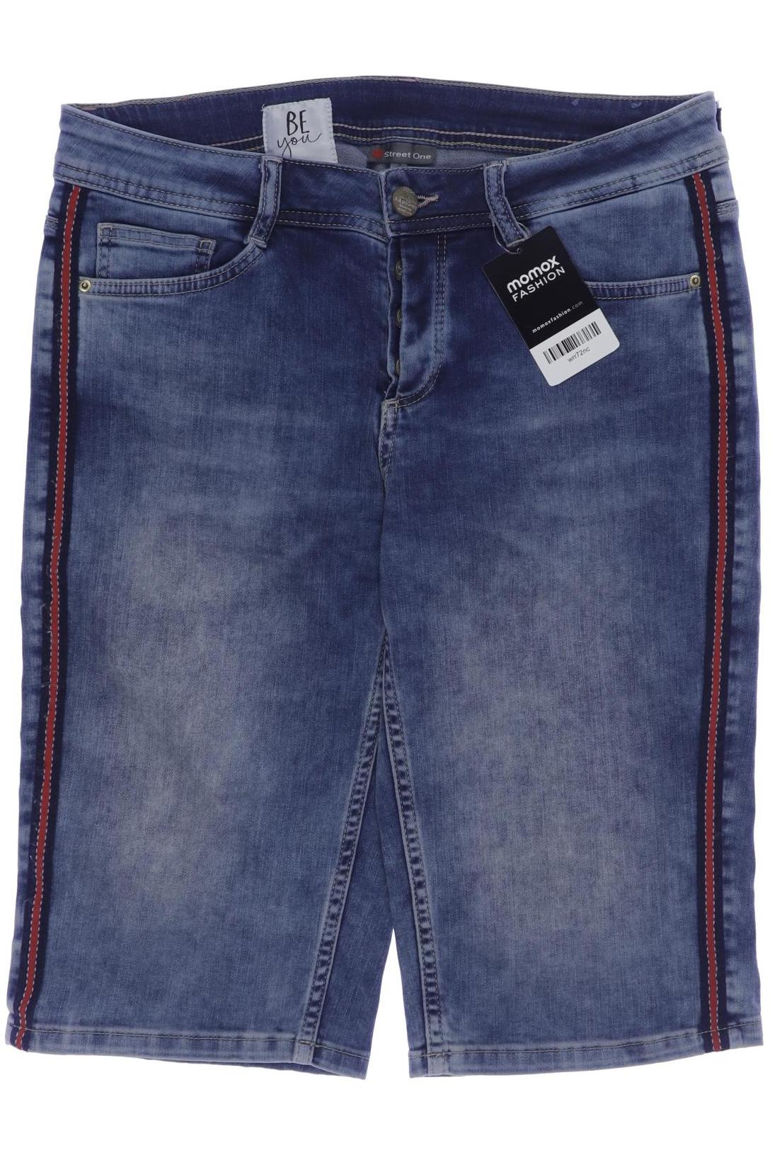 

Street One Damen Shorts, blau, Gr. 28