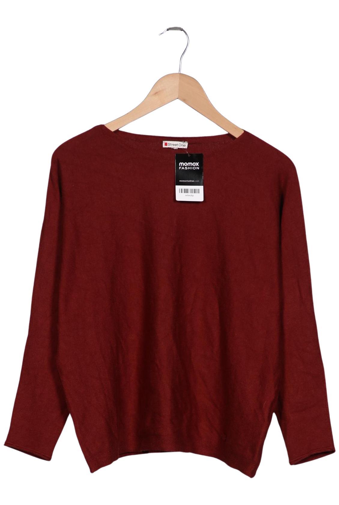 

Street One Damen Pullover, bordeaux, Gr. 38
