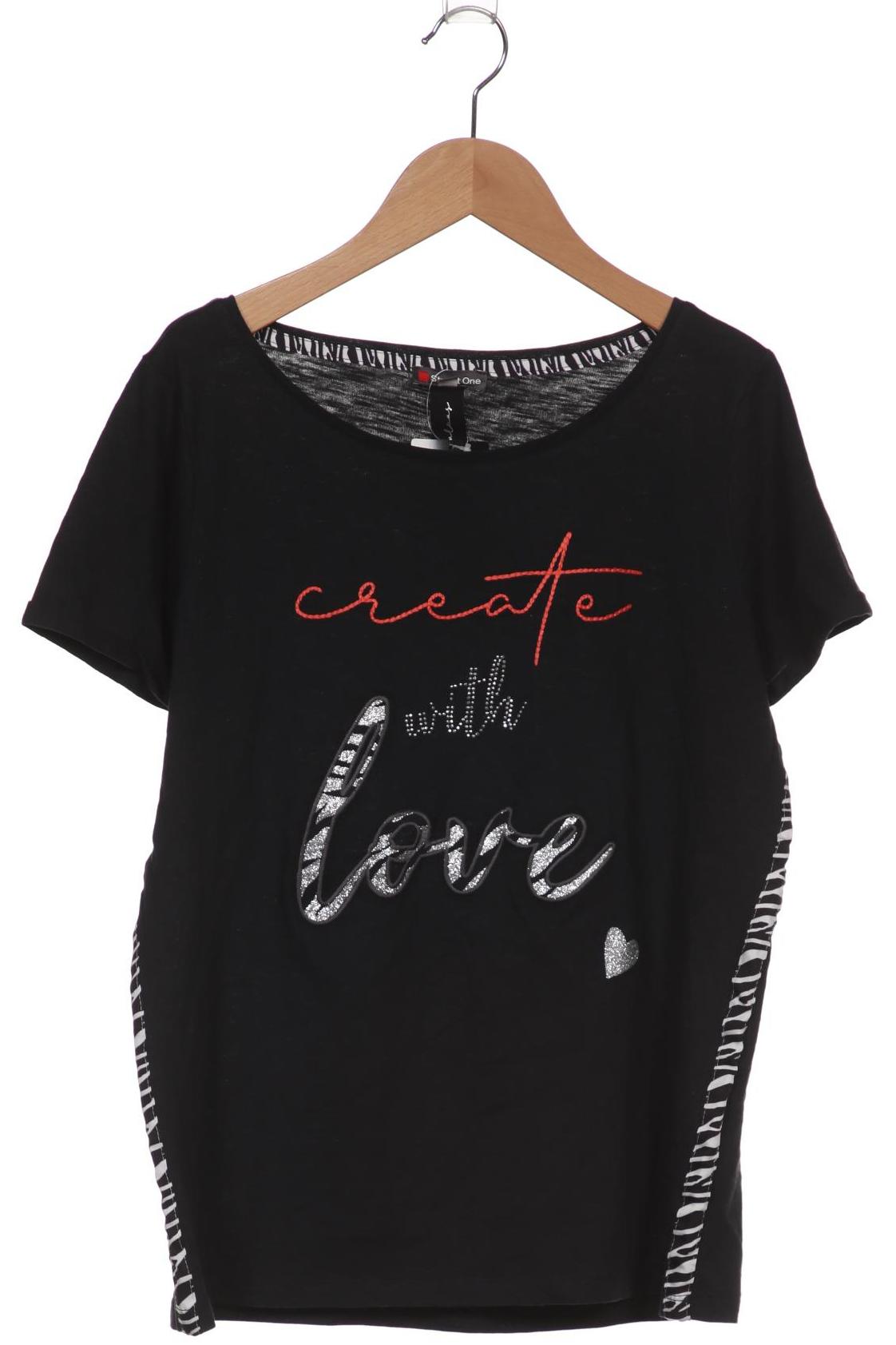 

Street One Damen T-Shirt, schwarz