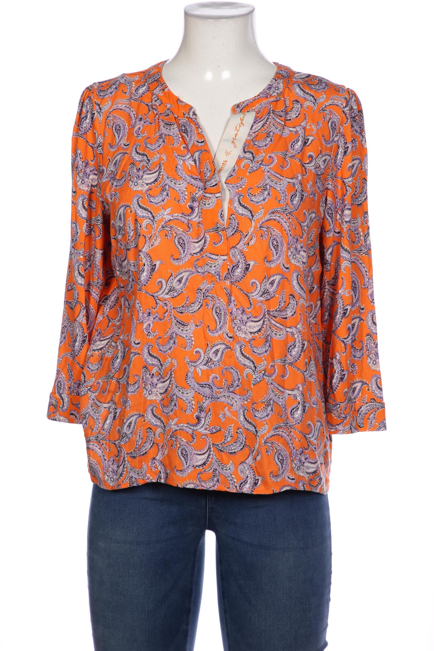 

Street One Damen Bluse, orange, Gr. 40