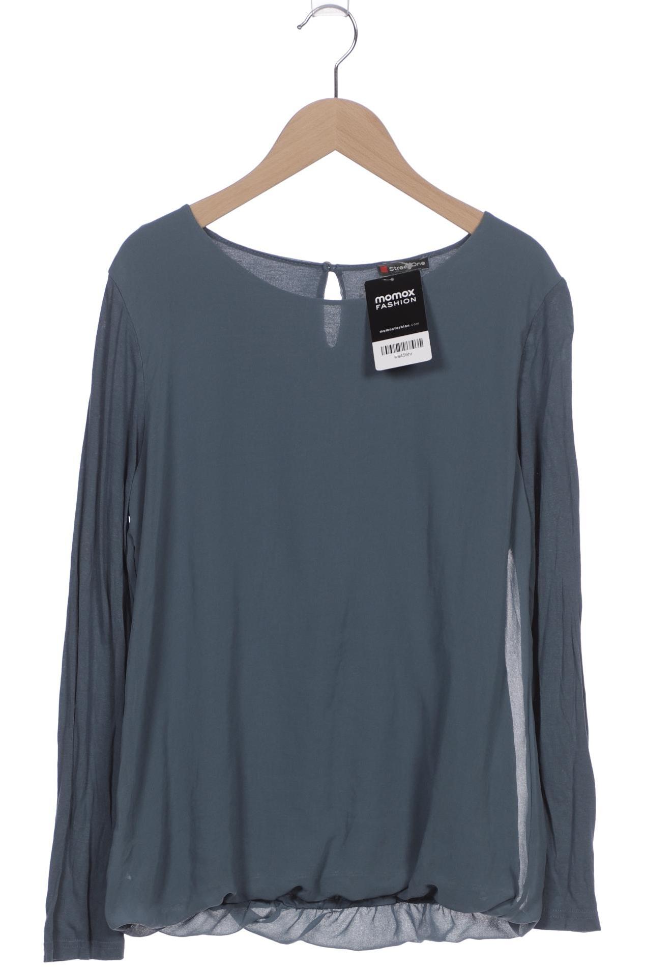 

Street One Damen Langarmshirt, blau, Gr. 38