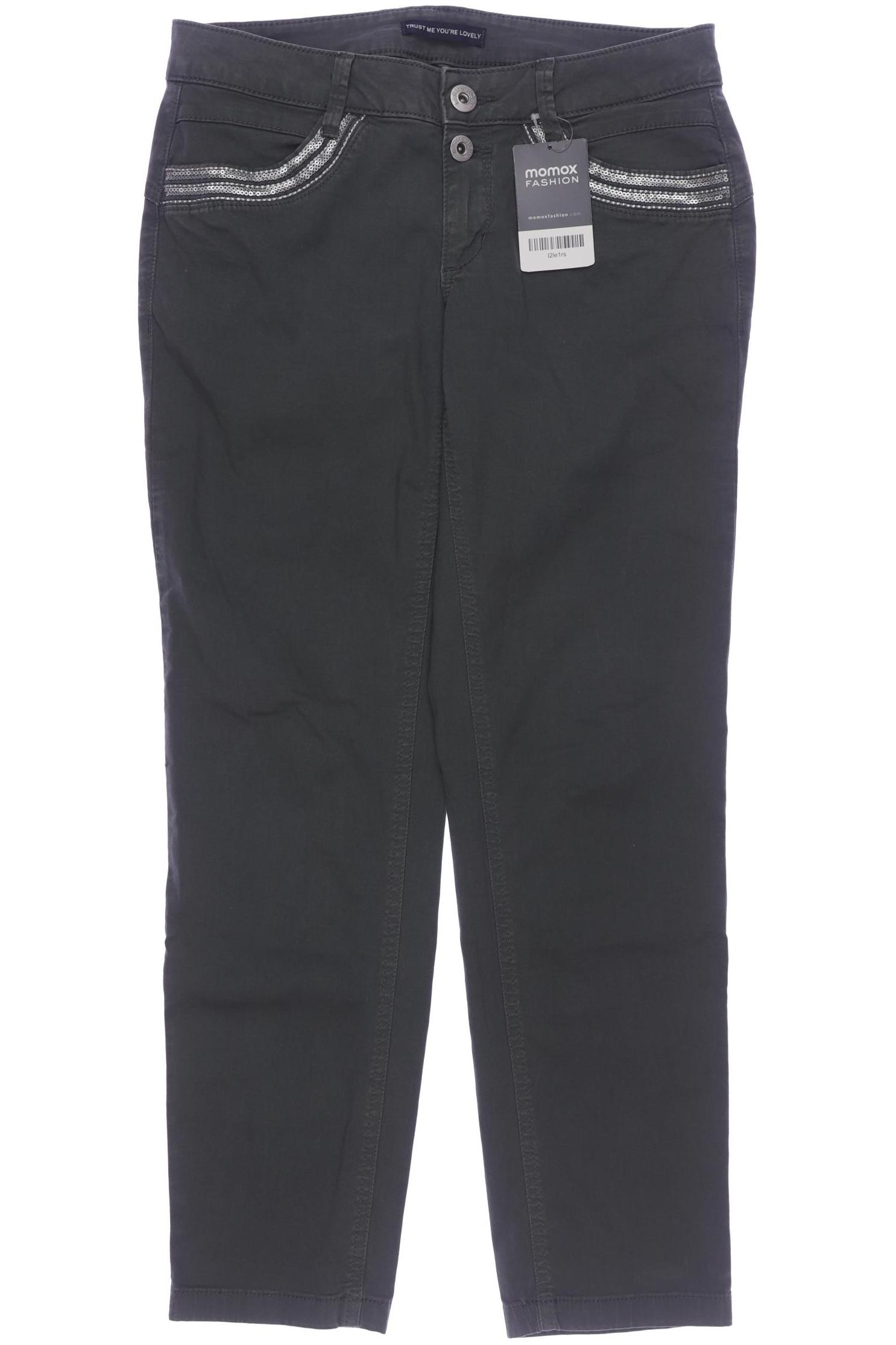 

Street One Damen Stoffhose, grün, Gr. 34