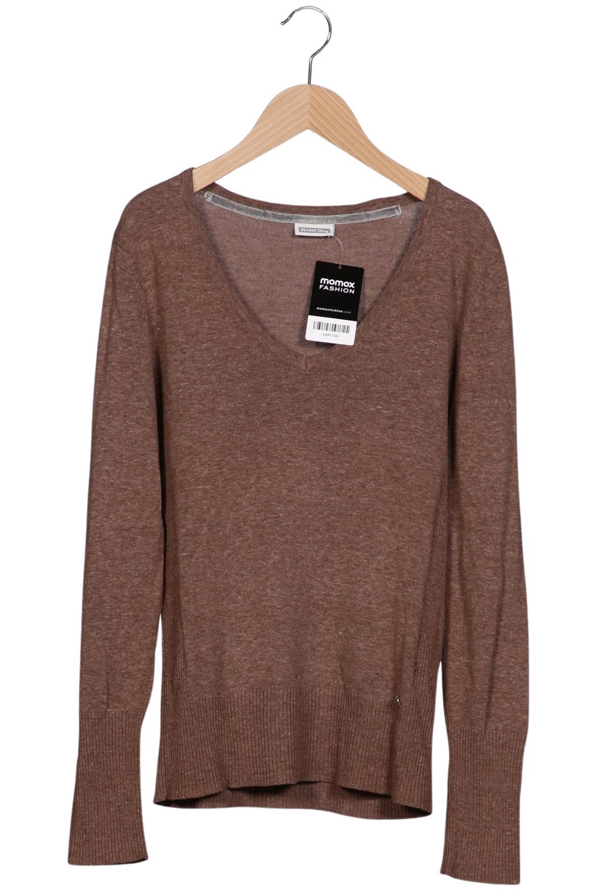 

Street One Damen Pullover, braun, Gr. 40