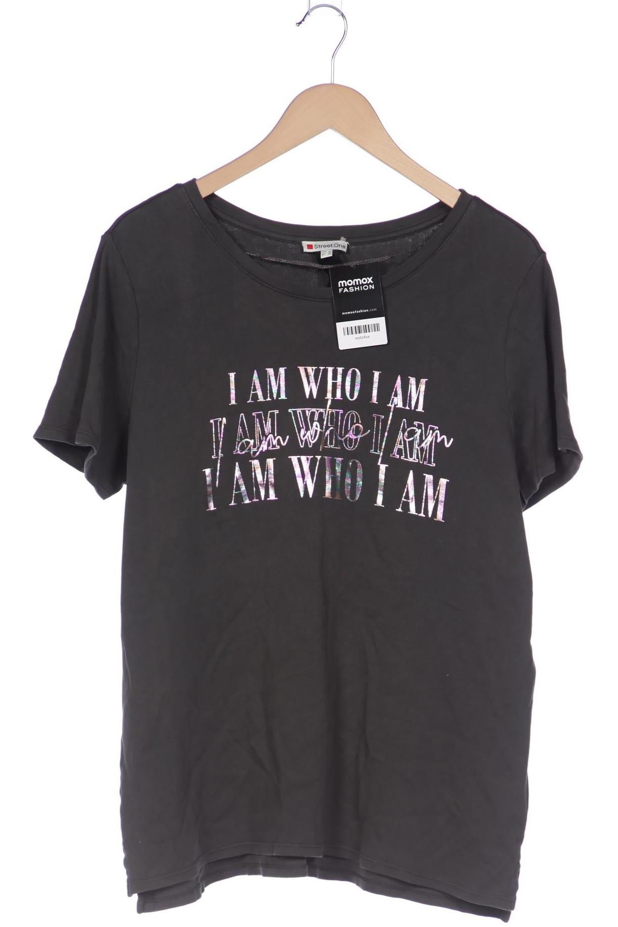 

Street One Damen T-Shirt, grau, Gr. 42