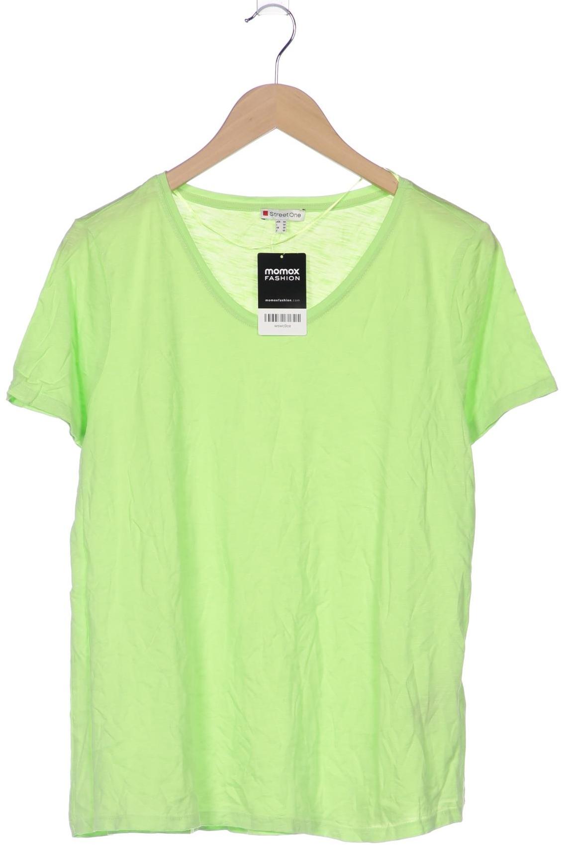 

Street One Damen T-Shirt, hellgrün, Gr. 46