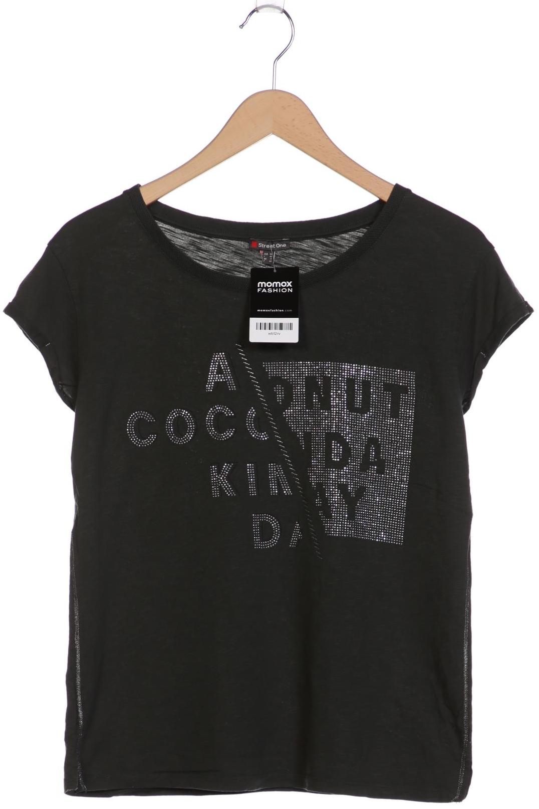 

Street One Damen T-Shirt, grün, Gr. 38