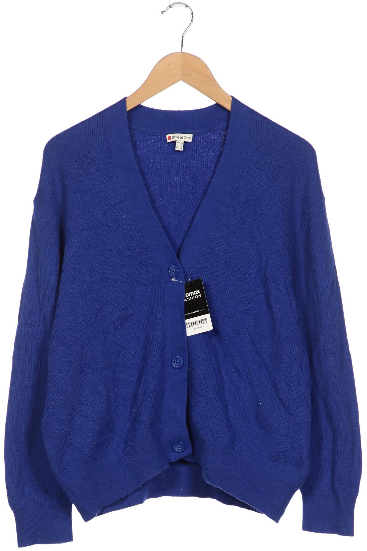 

Street One Damen Strickjacke, blau, Gr. 44