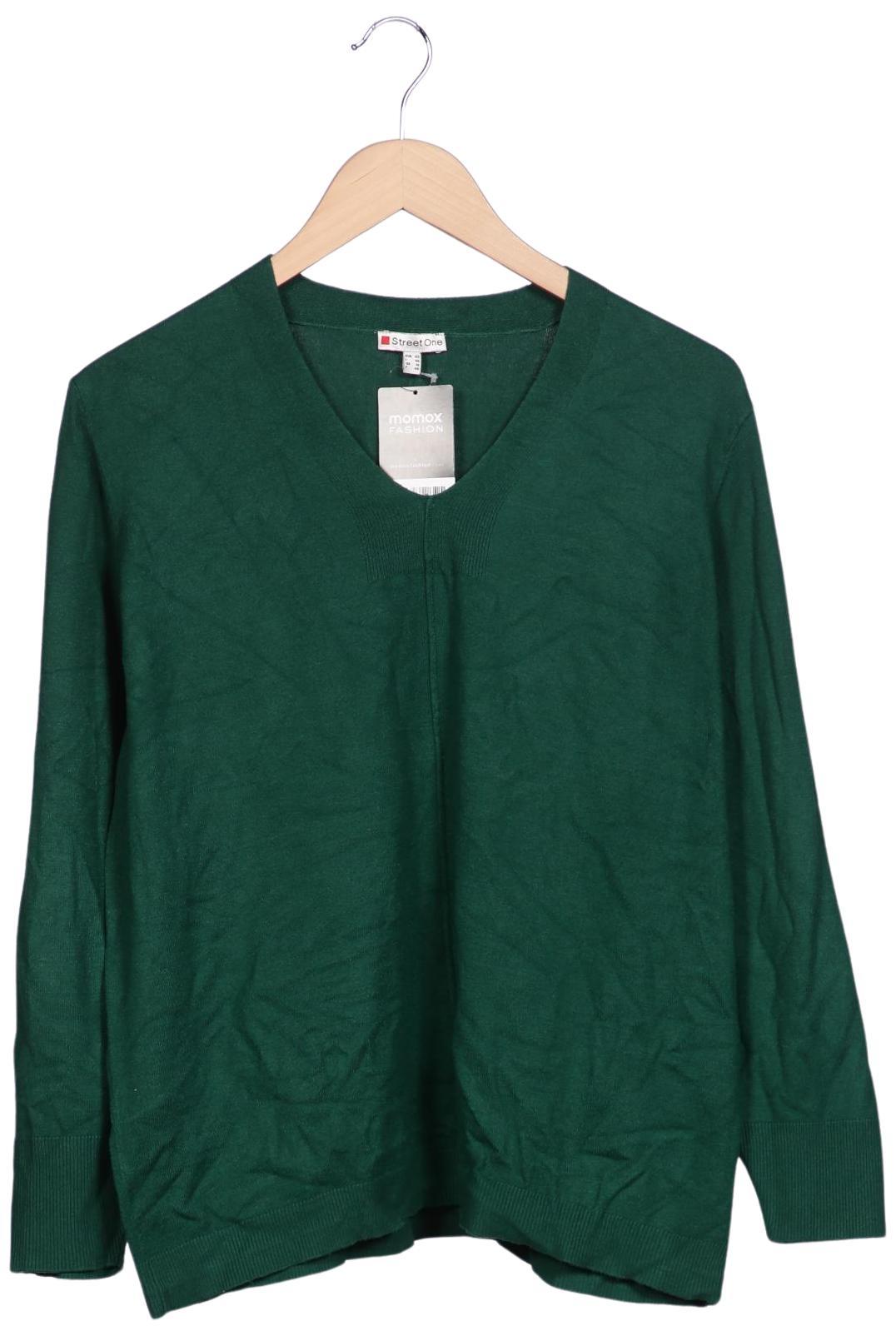 

Street One Damen Pullover, grün, Gr. 42