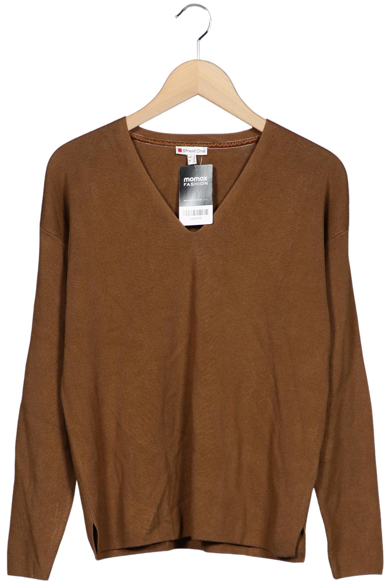 

Street One Damen Pullover, braun, Gr. 40