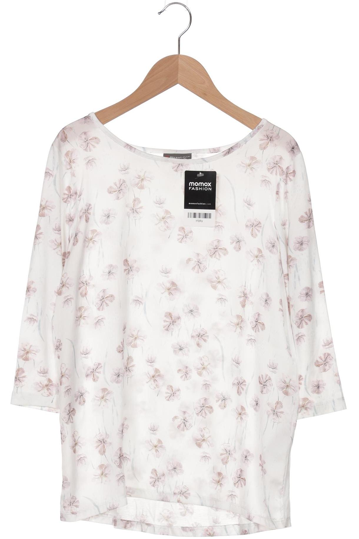 

Street One Damen Langarmshirt, weiß, Gr. 36