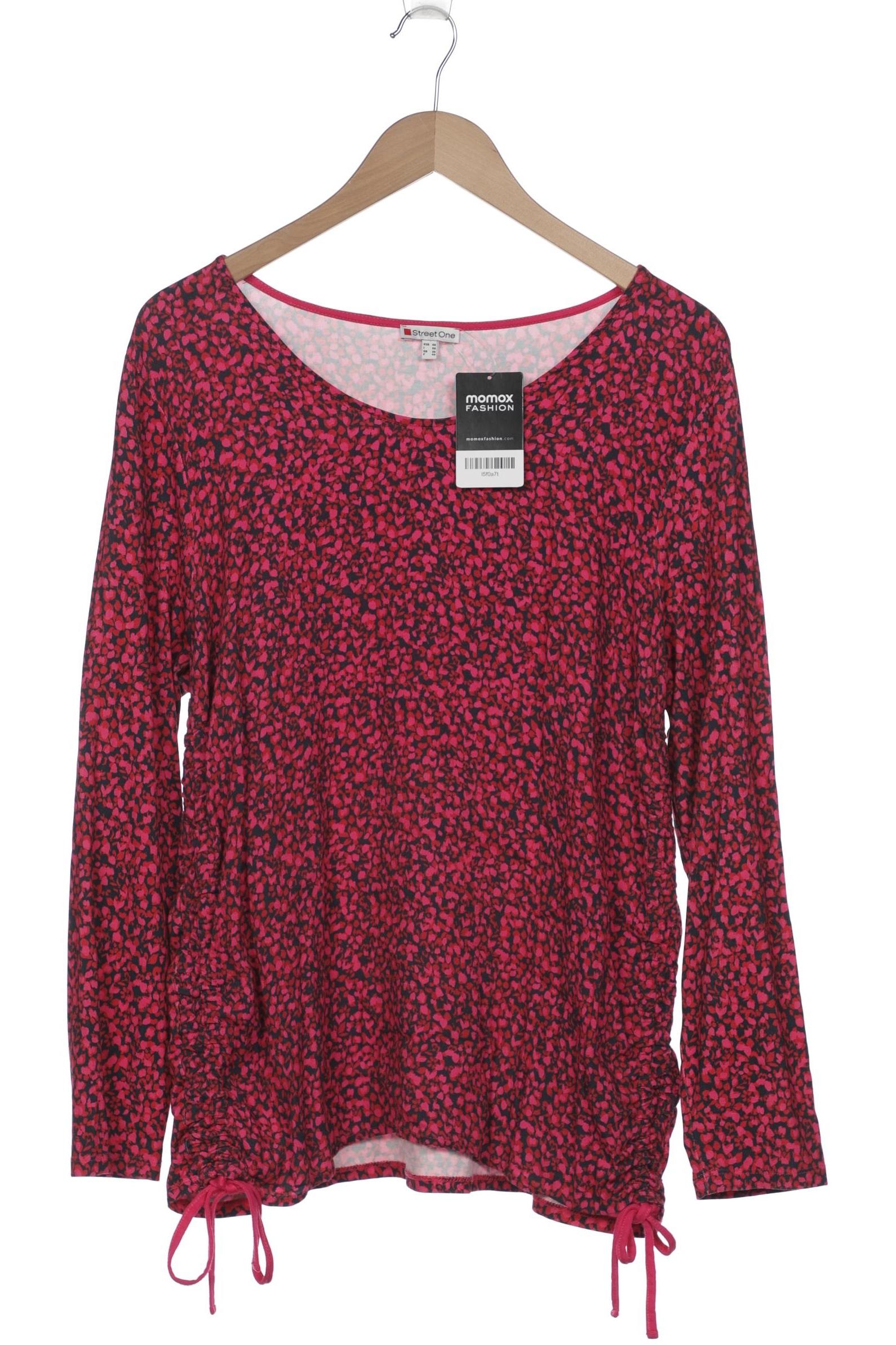 

Street One Damen Langarmshirt, pink, Gr. 46