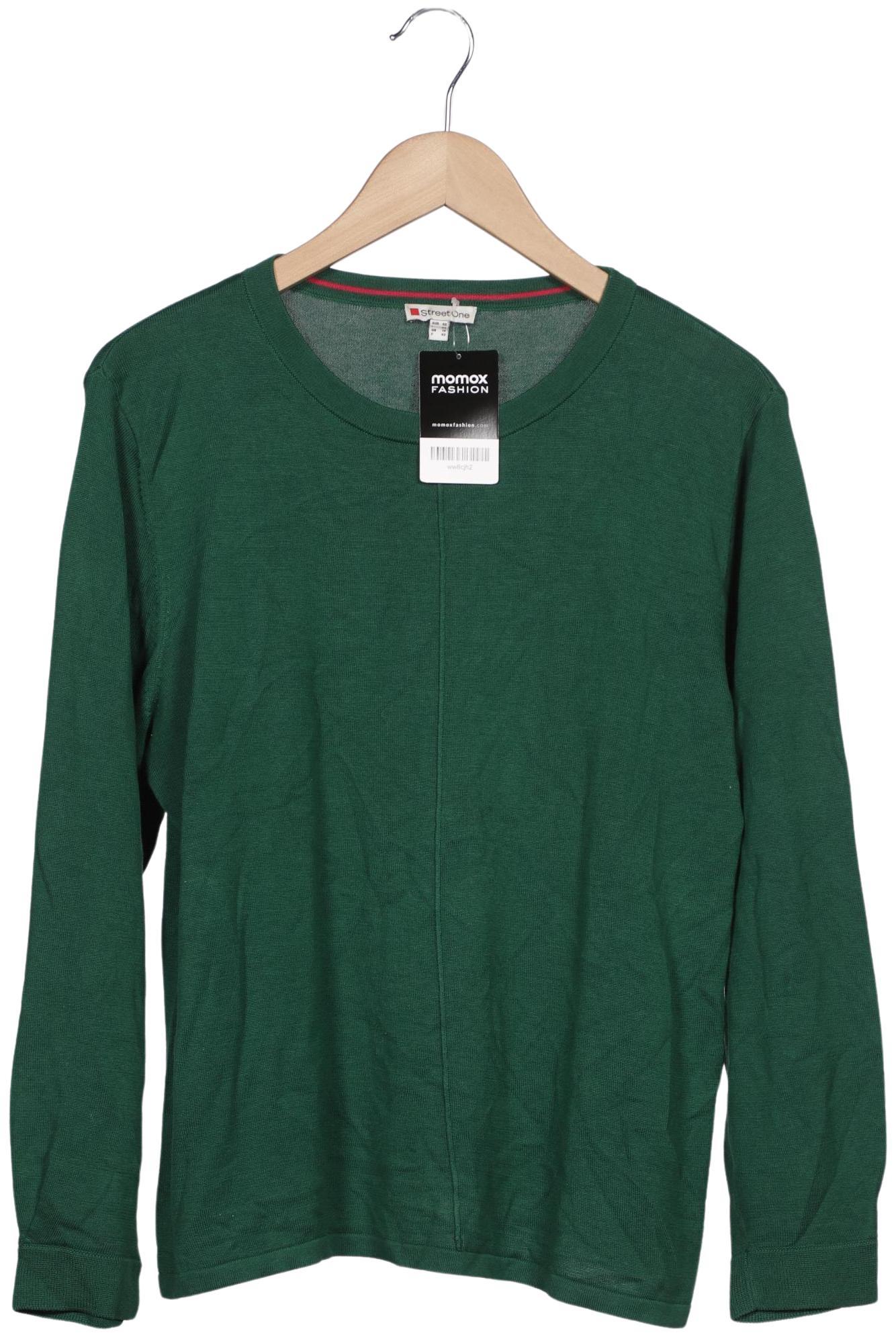 

Street One Damen Pullover, grün, Gr. 40