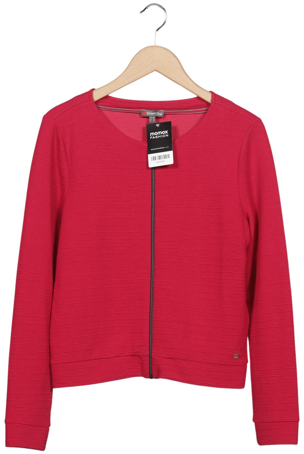 

Street One Damen Strickjacke, rot, Gr. 36