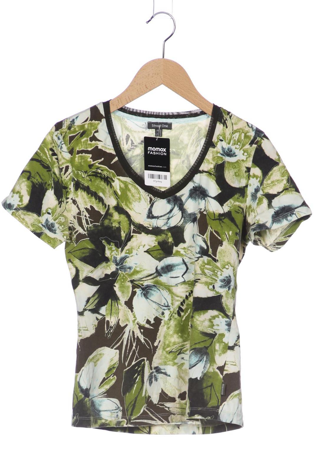 

Street One Damen T-Shirt, grün, Gr. 38