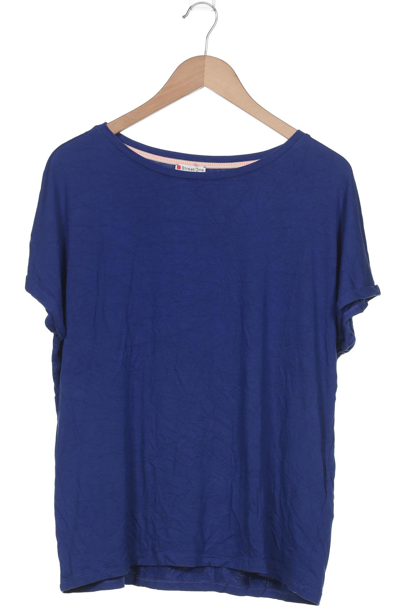 

Street One Damen T-Shirt, blau, Gr. 42