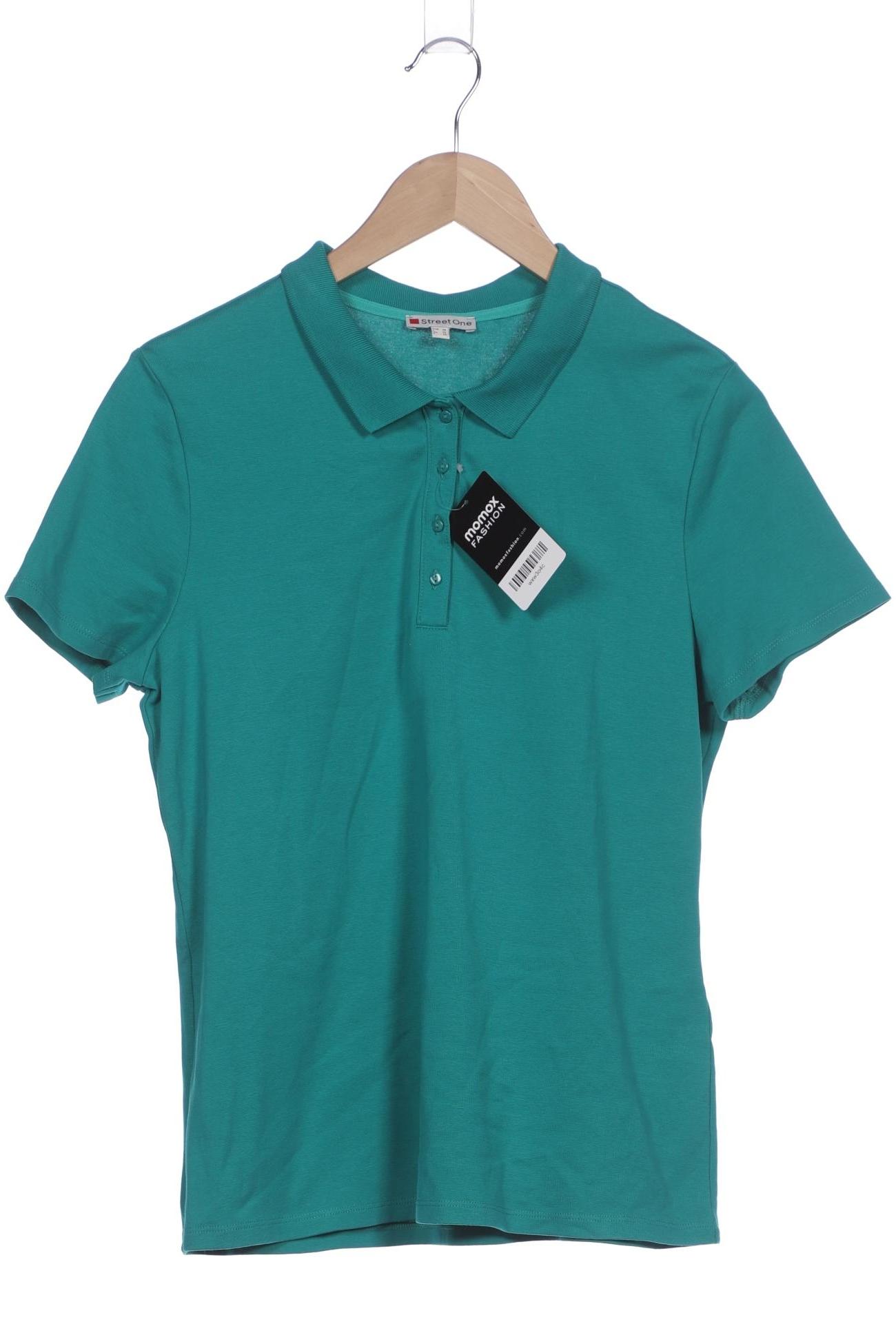 

Street One Damen Poloshirt, grün, Gr. 38