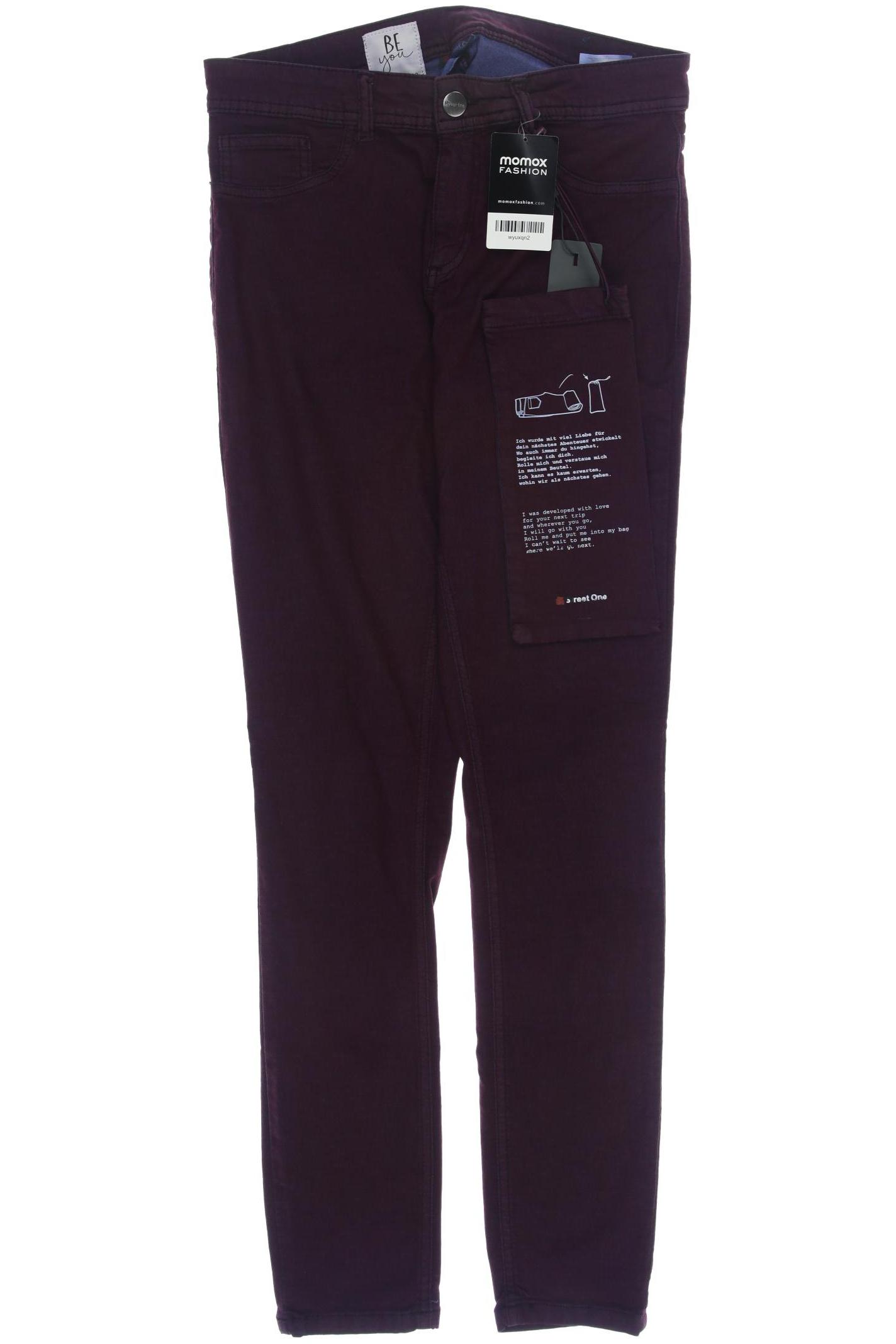 

Street One Damen Jeans, bordeaux, Gr. 30