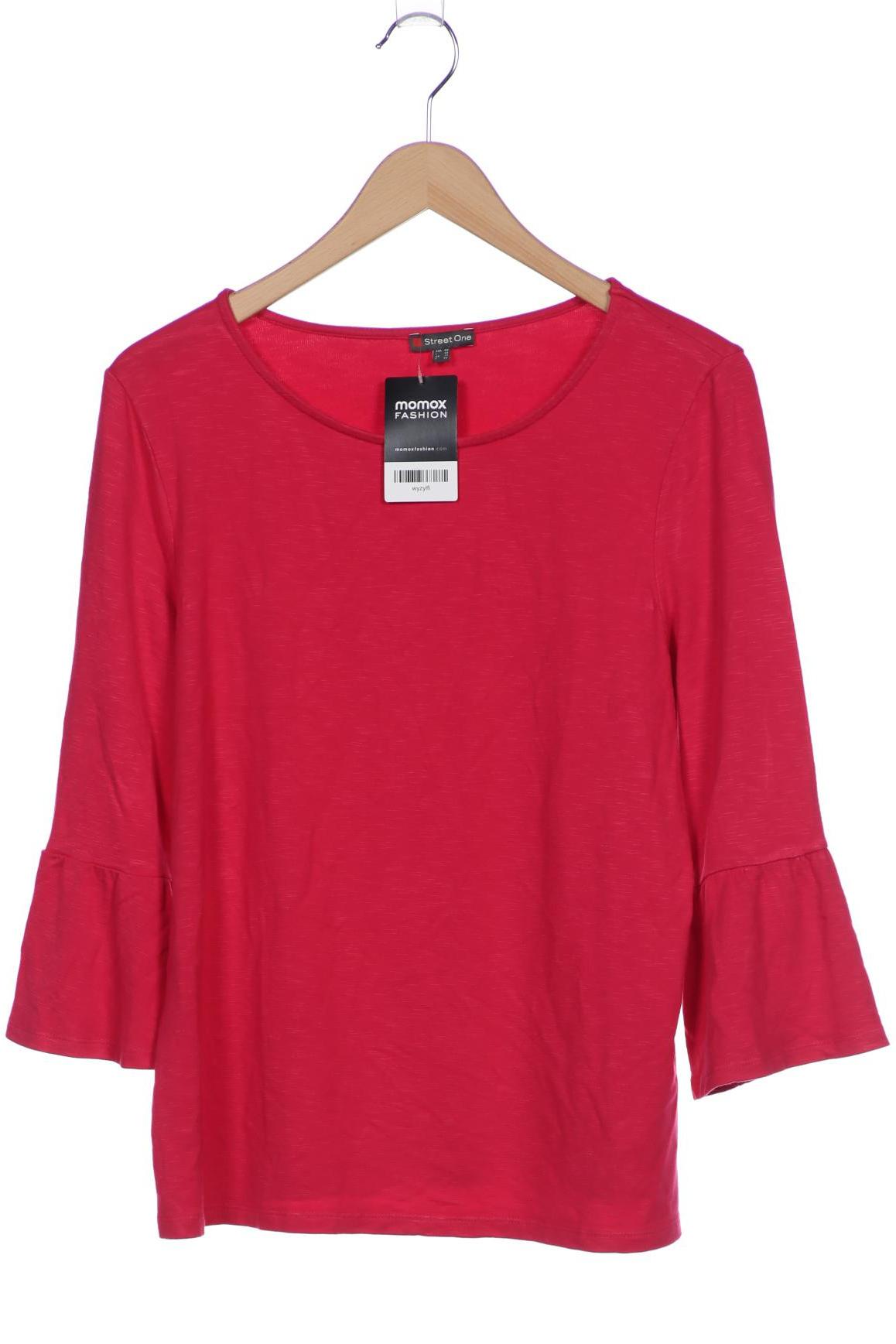 

Street One Damen Langarmshirt, rot, Gr. 40