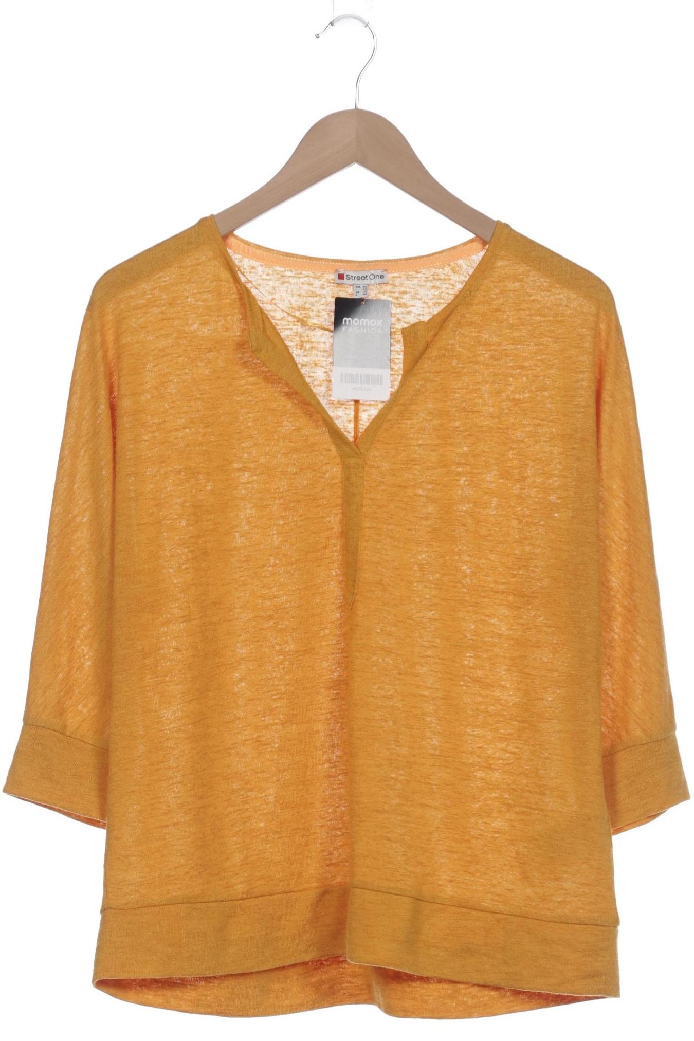 

Street One Damen Pullover, orange, Gr. 40