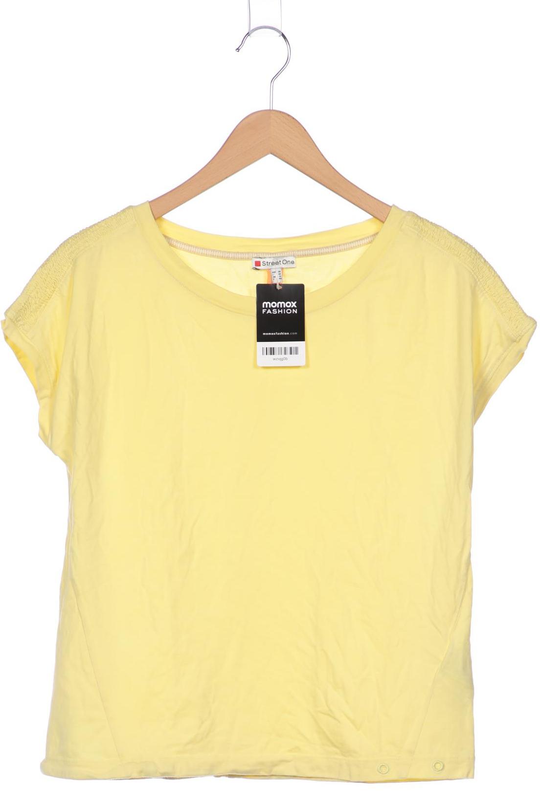 

Street One Damen T-Shirt, gelb, Gr. 38
