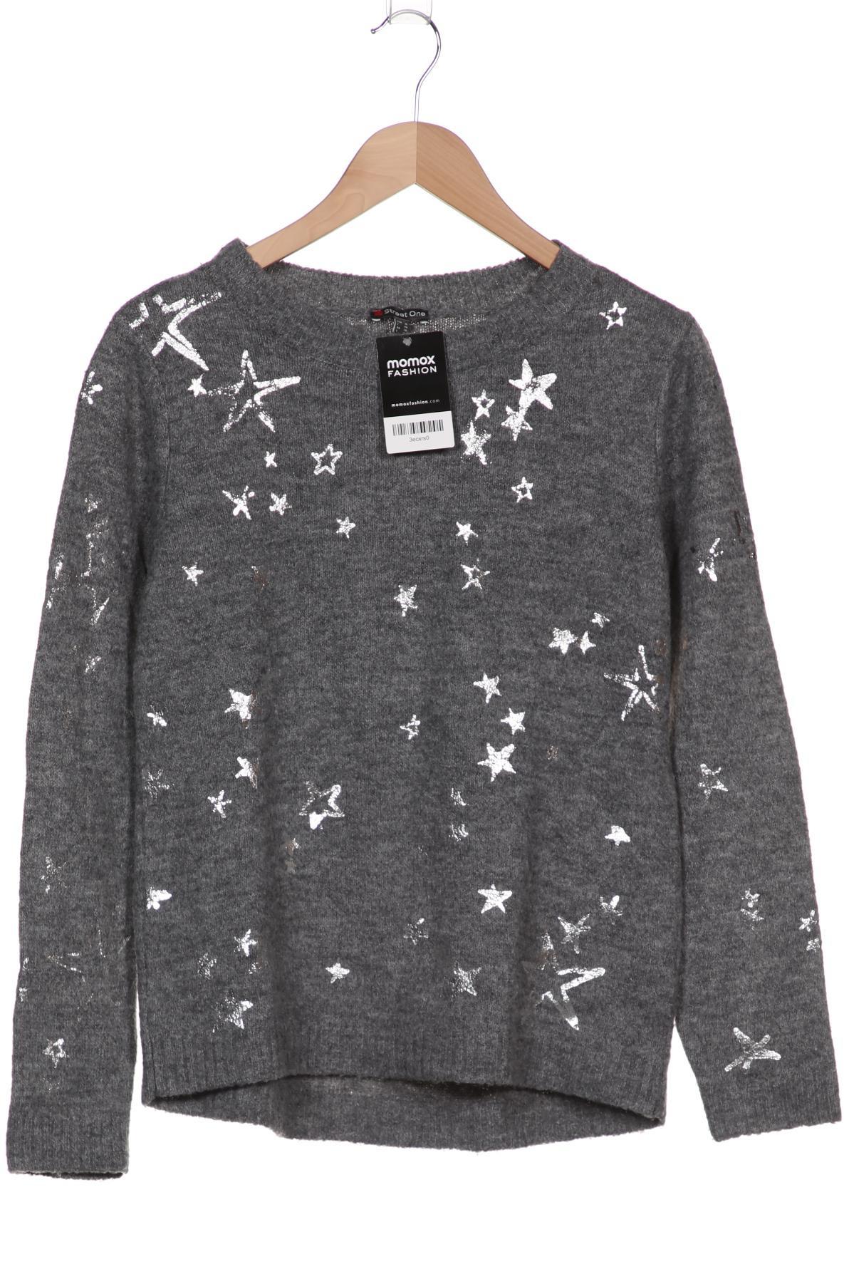 

Street One Damen Pullover, grau, Gr. 36
