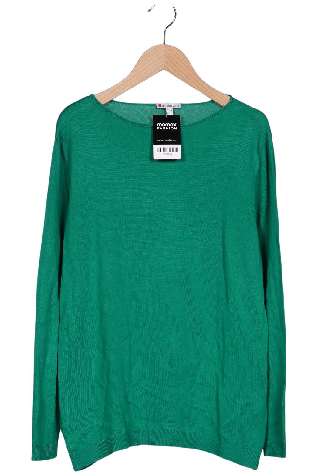 

Street One Damen Pullover, grün, Gr. 40