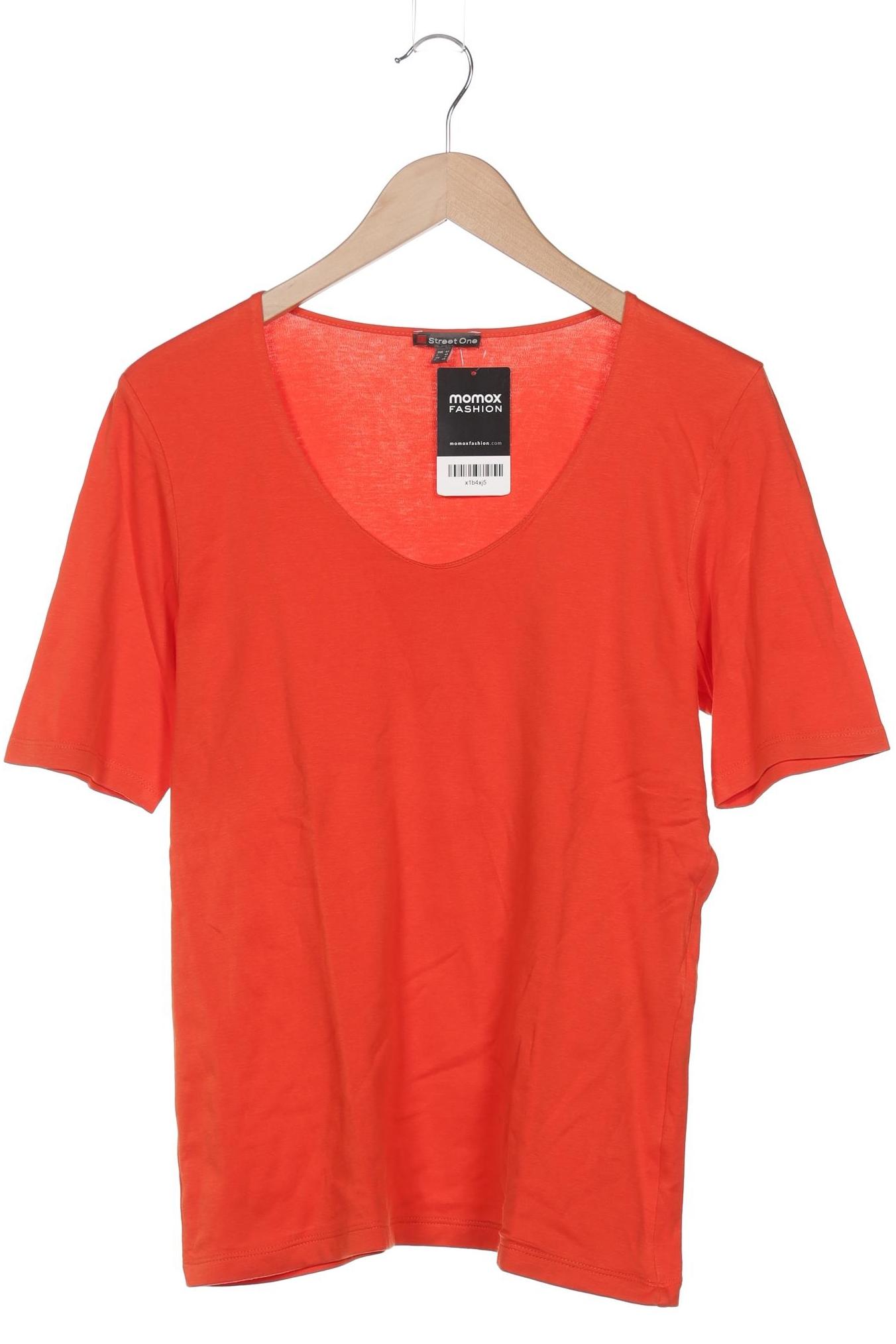 

Street One Damen T-Shirt, orange, Gr. 42