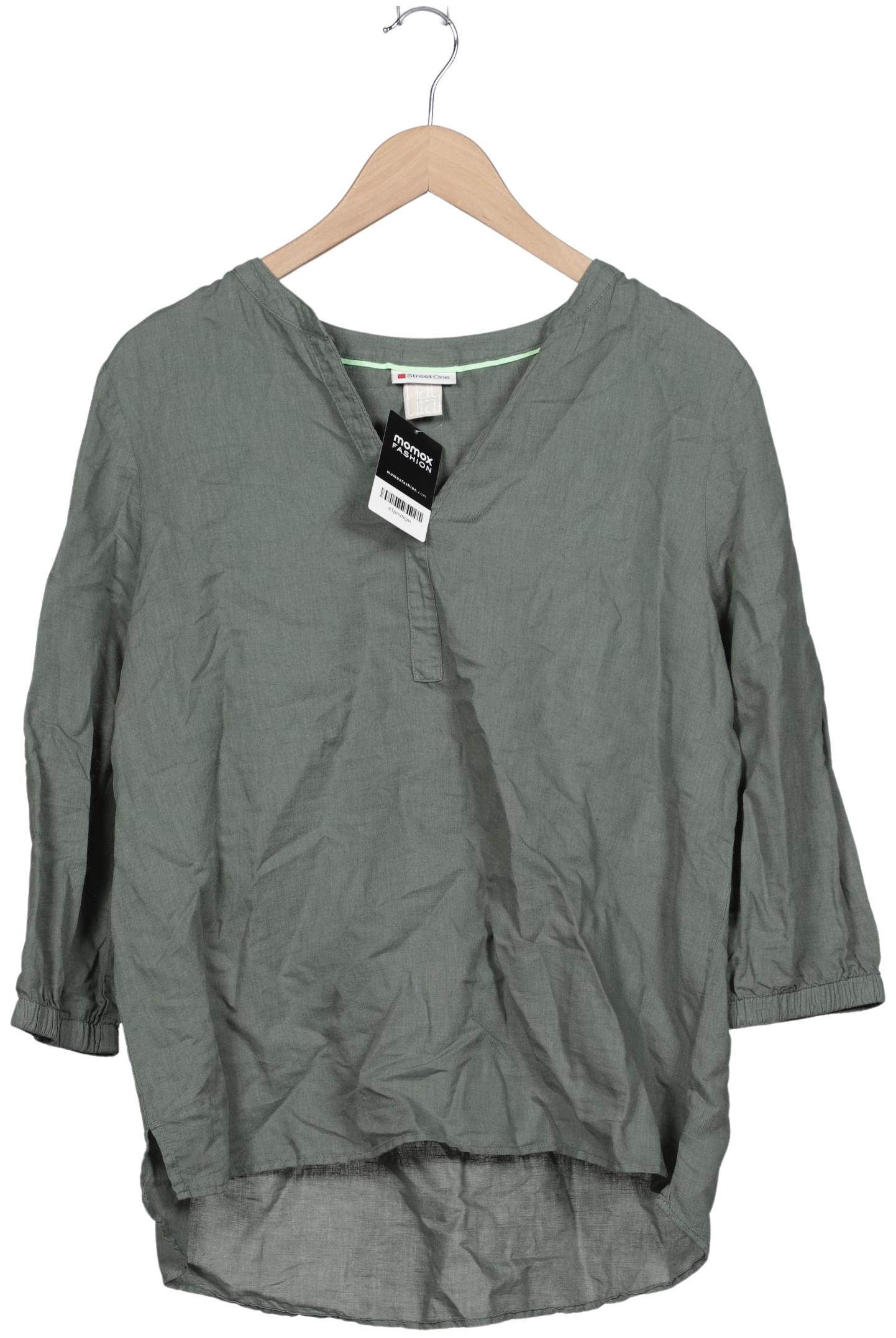 

Street One Damen Bluse, grün, Gr. 40