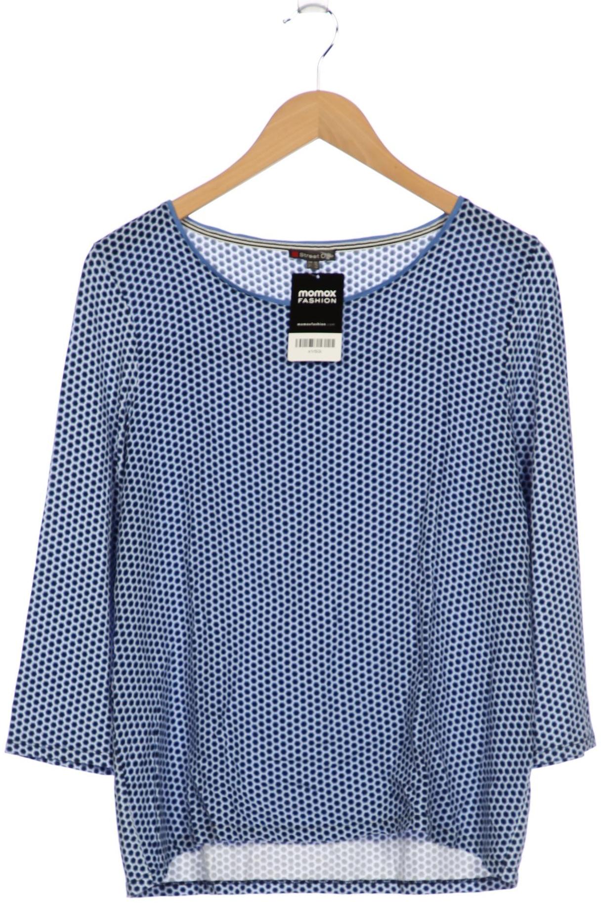 

Street One Damen Langarmshirt, blau, Gr. 40