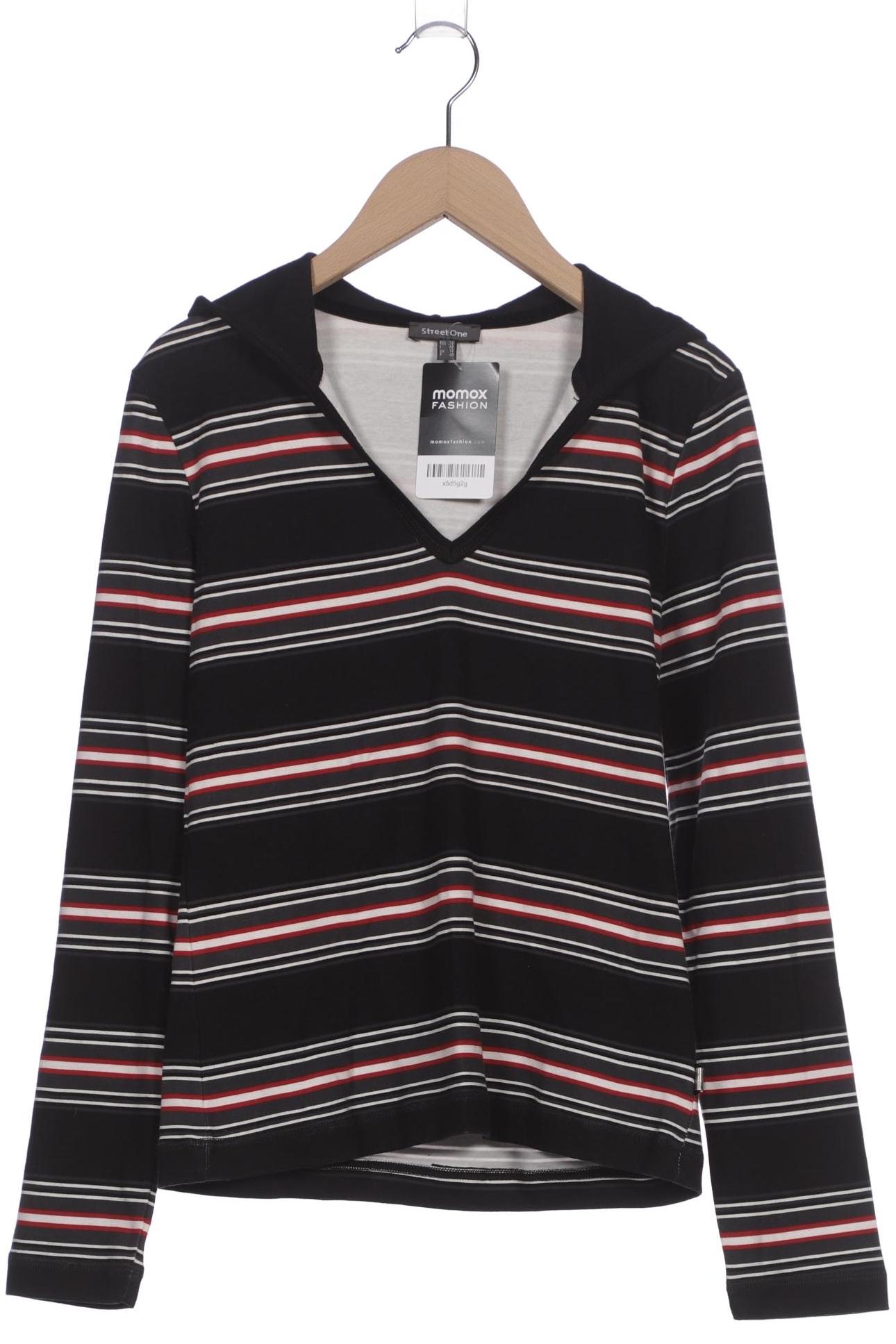 

Street One Damen Kapuzenpullover, schwarz, Gr. 38