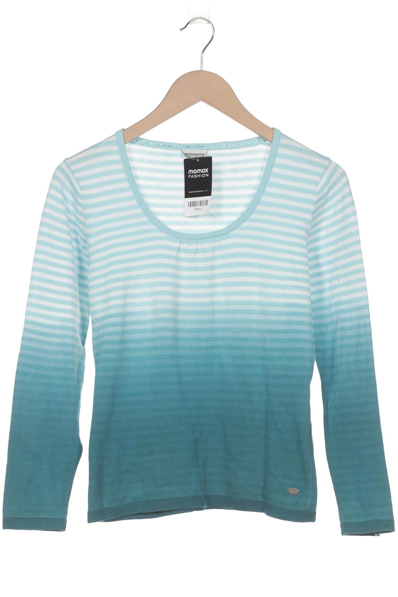

Street One Damen Pullover, blau, Gr. 38