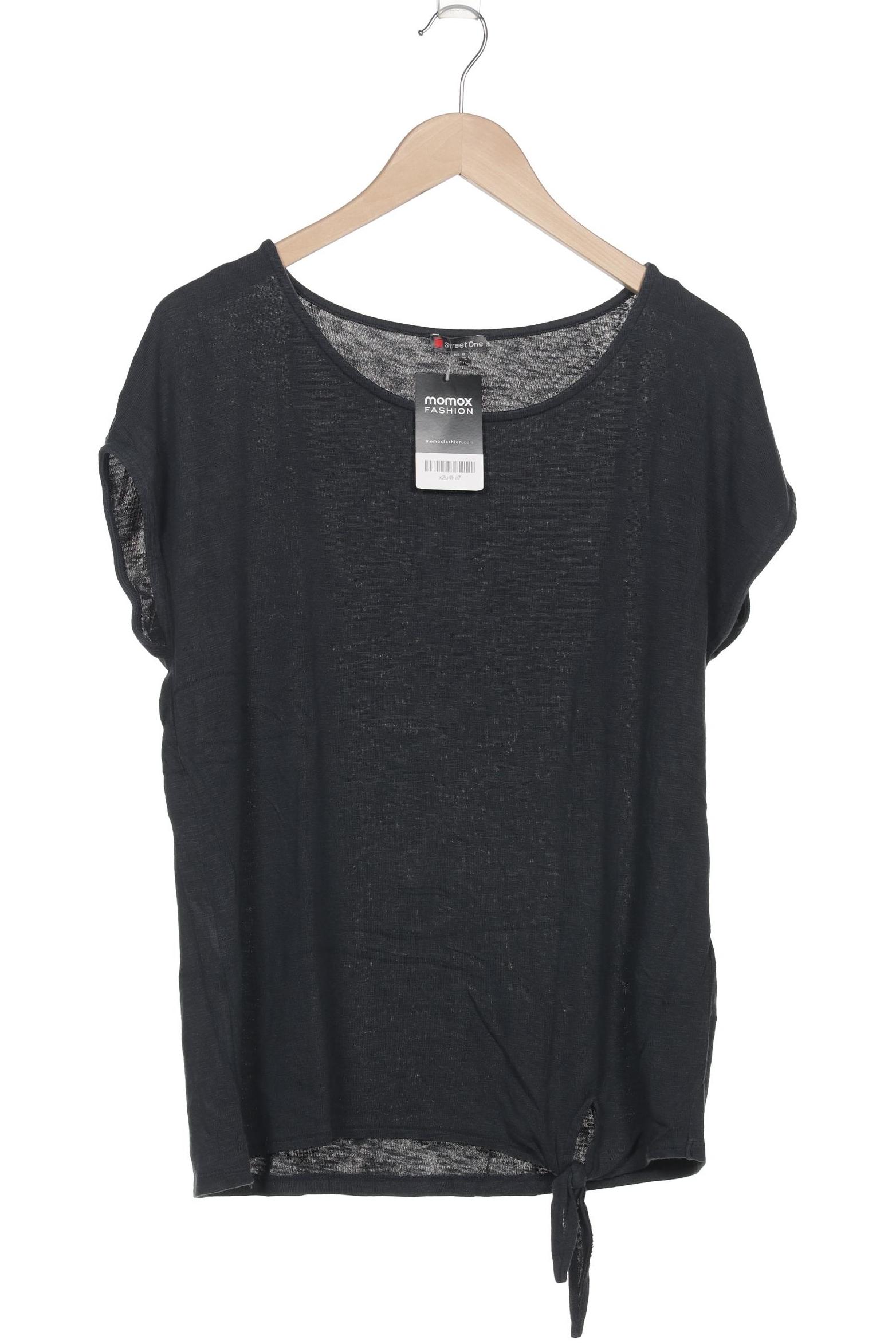 

Street One Damen T-Shirt, schwarz, Gr. 42