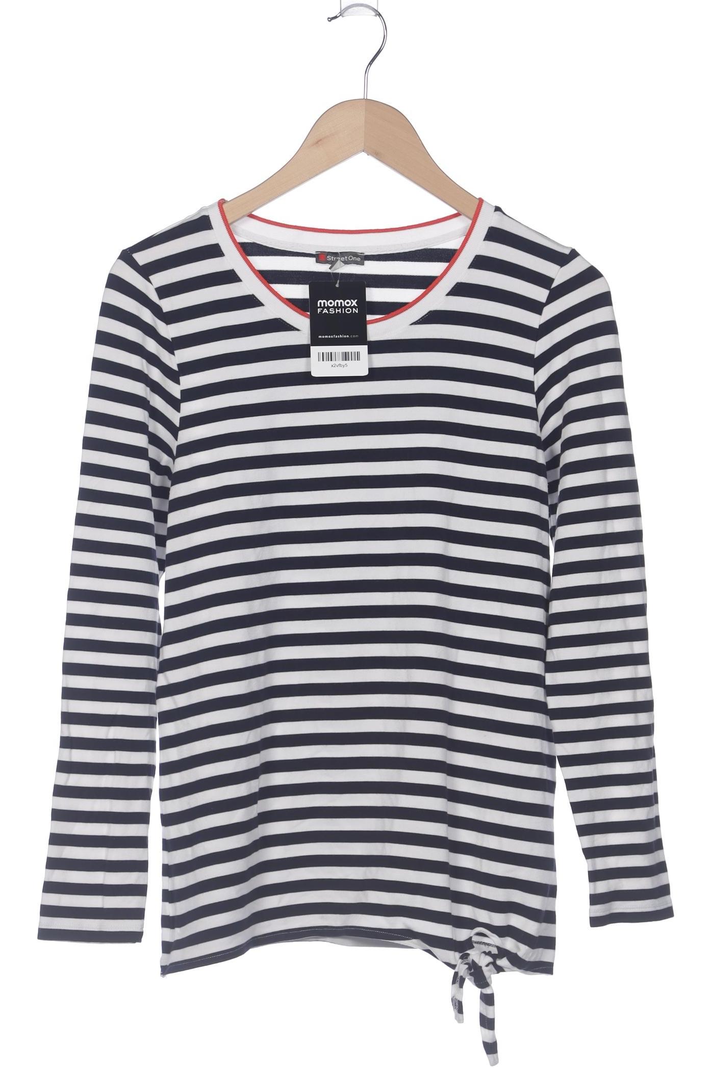 

Street One Damen Langarmshirt, weiß, Gr. 40