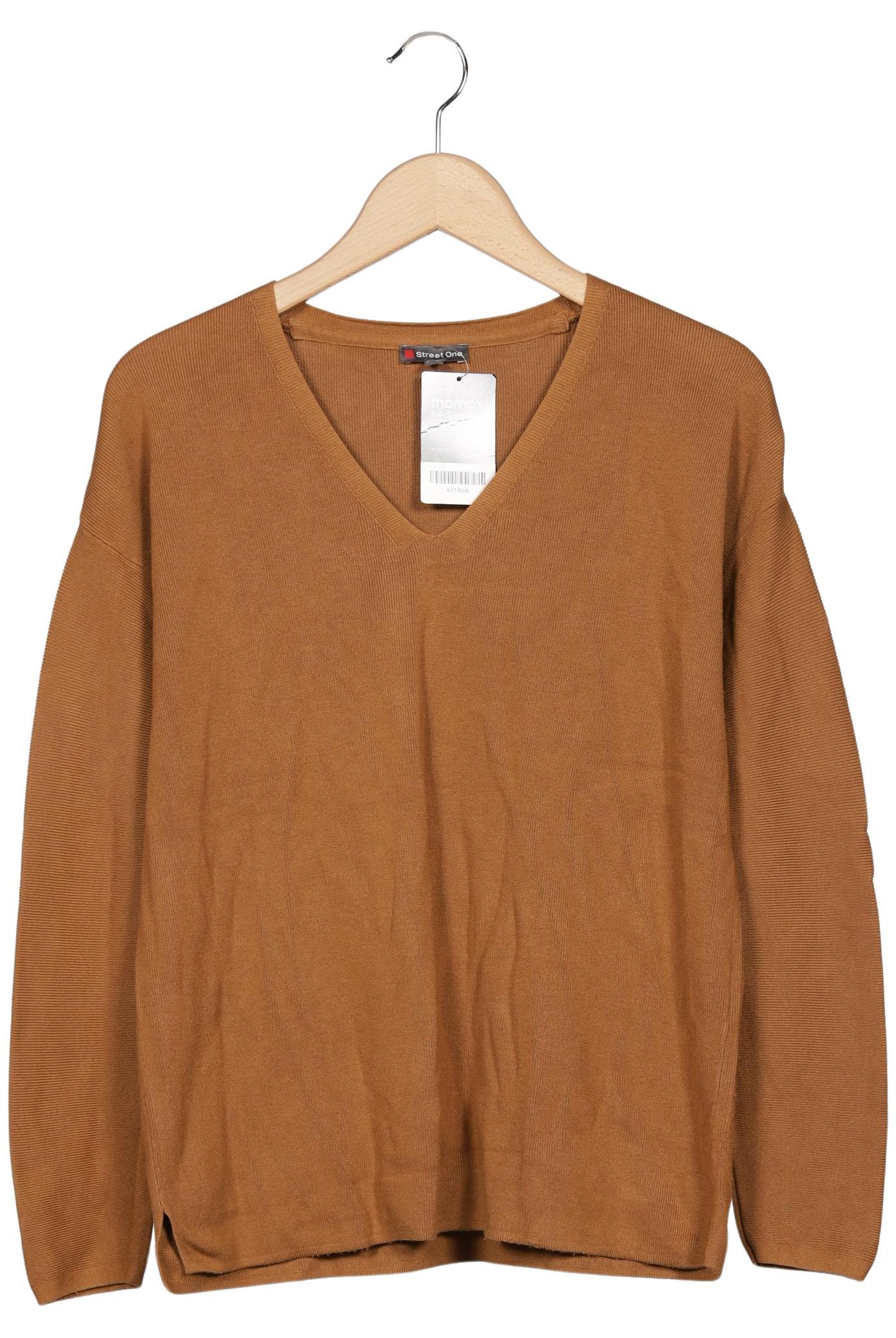 

Street One Damen Pullover, braun, Gr. 40