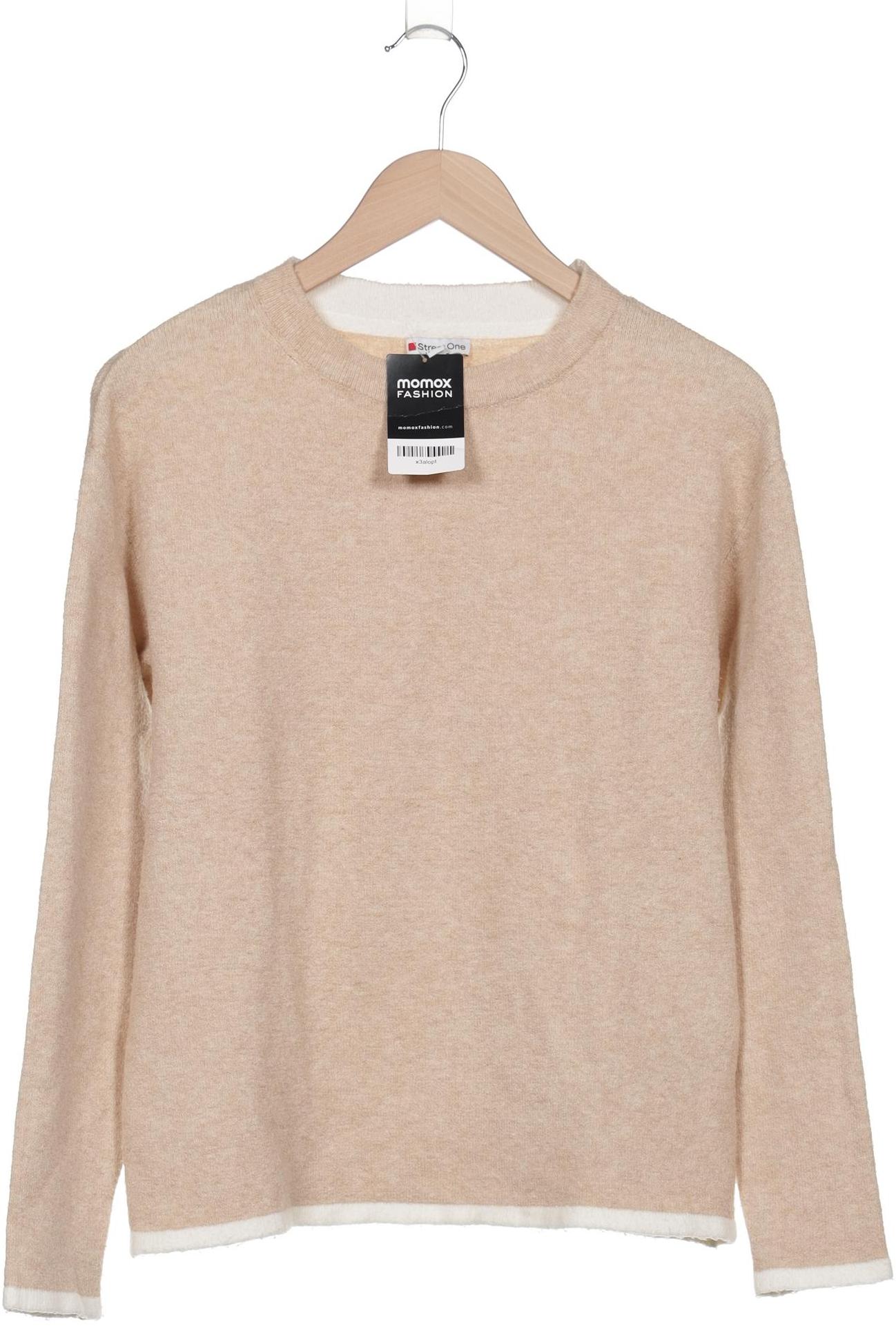 

Street One Damen Pullover, beige, Gr. 36