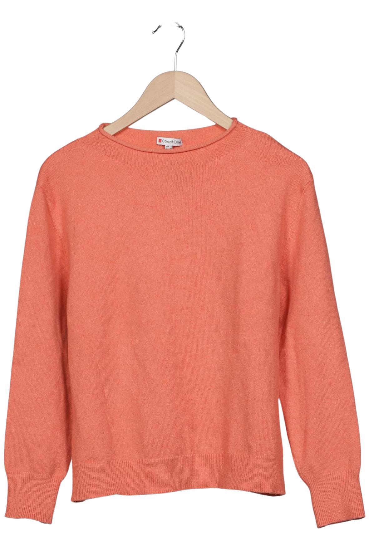 

Street One Damen Pullover, orange, Gr. 36