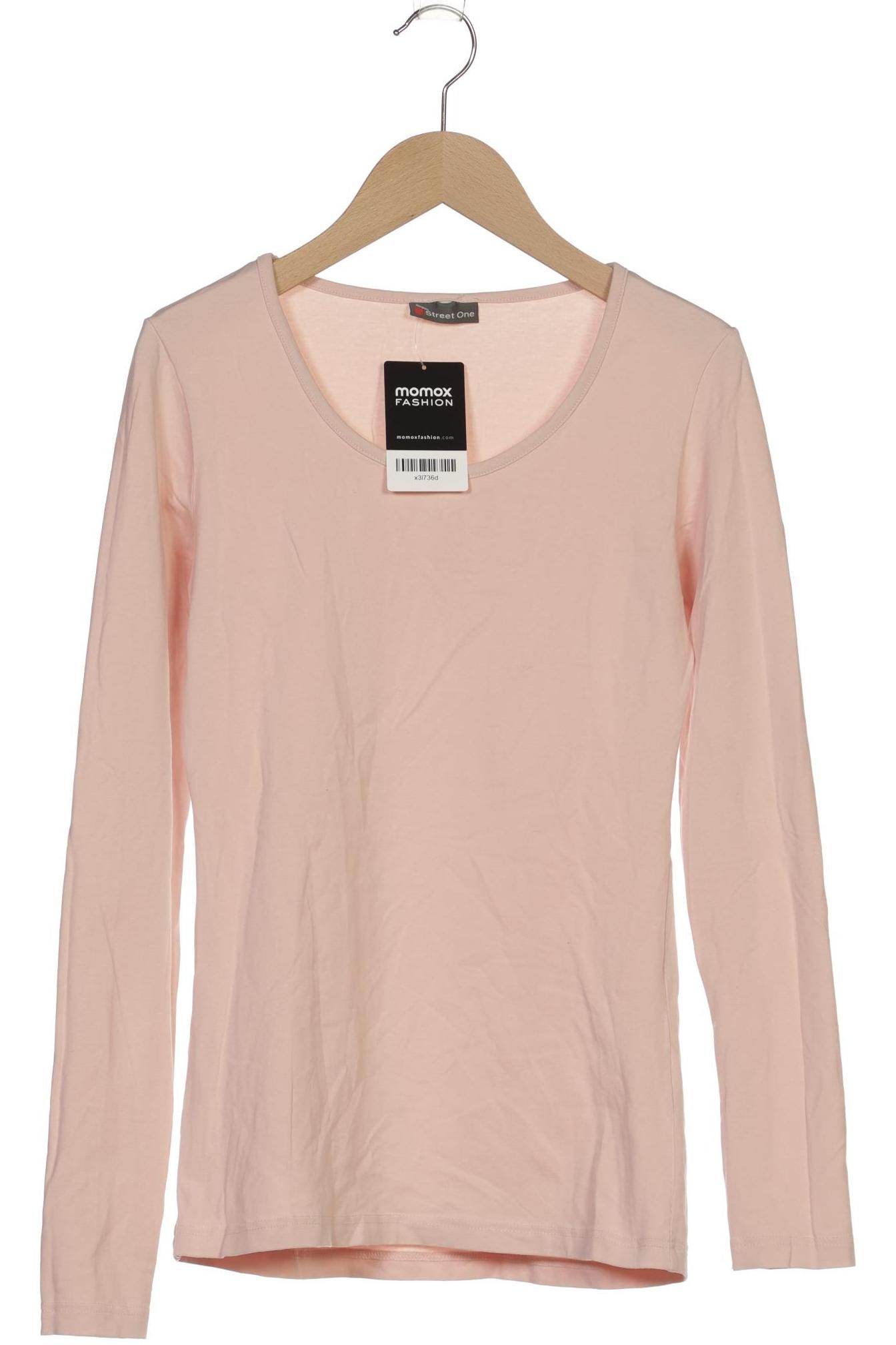 

Street One Damen Langarmshirt, pink, Gr. 34