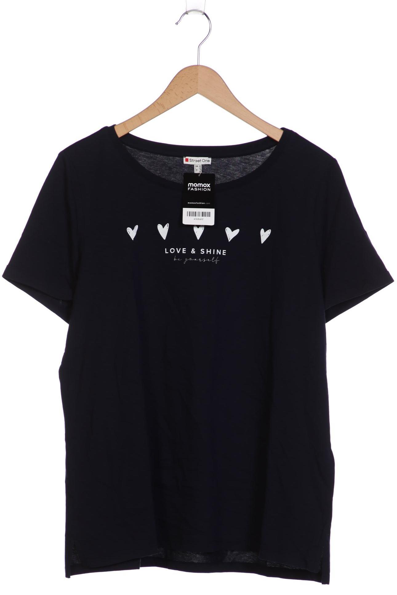 

Street One Damen T-Shirt, marineblau, Gr. 44