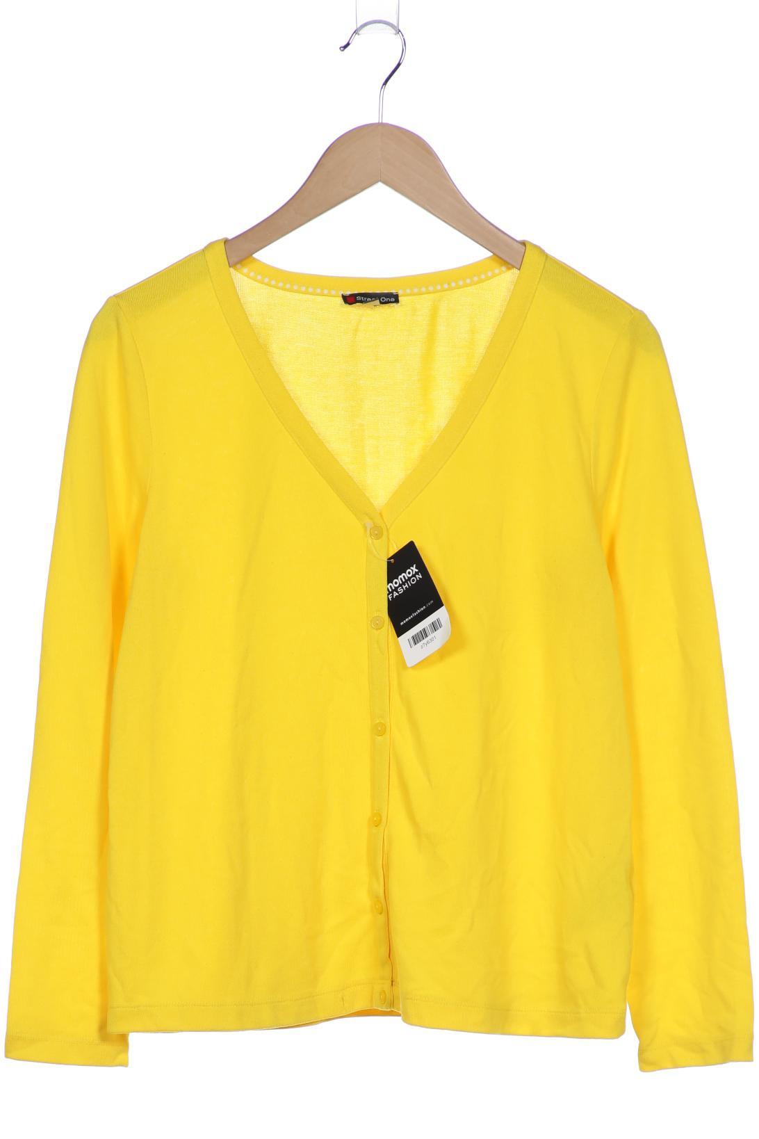 

Street One Damen Strickjacke, gelb, Gr. 38