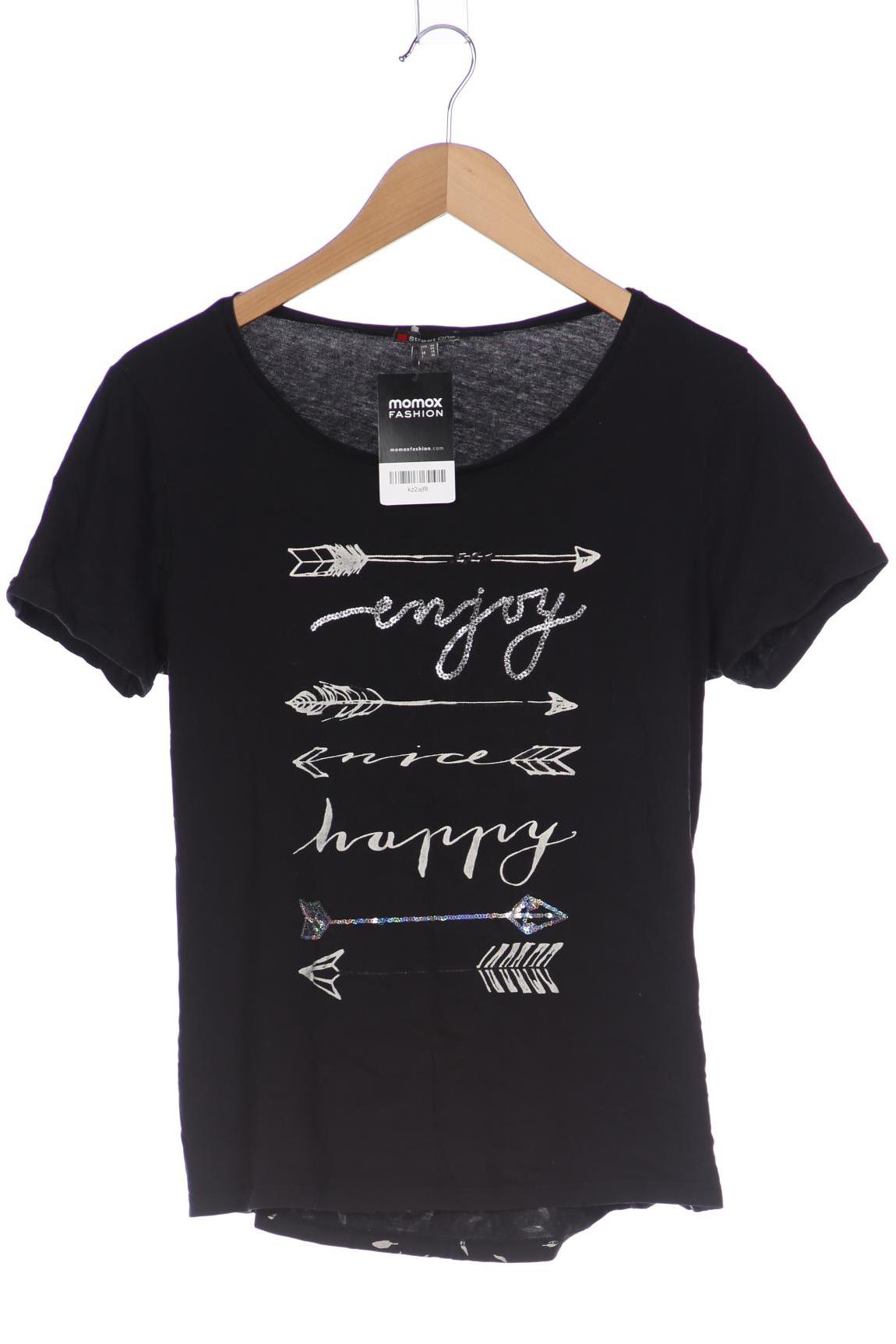

Street One Damen T-Shirt, schwarz, Gr. 40