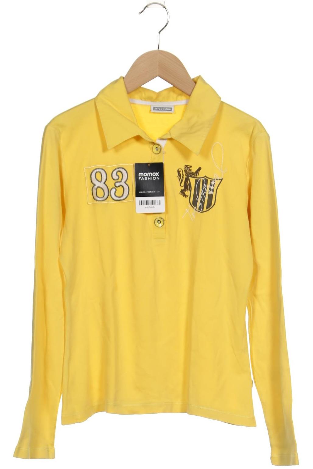 

Street One Damen Poloshirt, gelb, Gr. 38