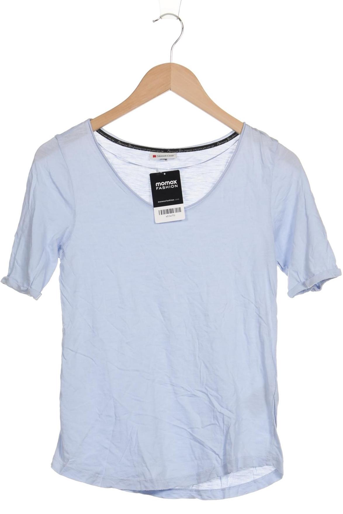 

Street One Damen T-Shirt, hellblau, Gr. 34